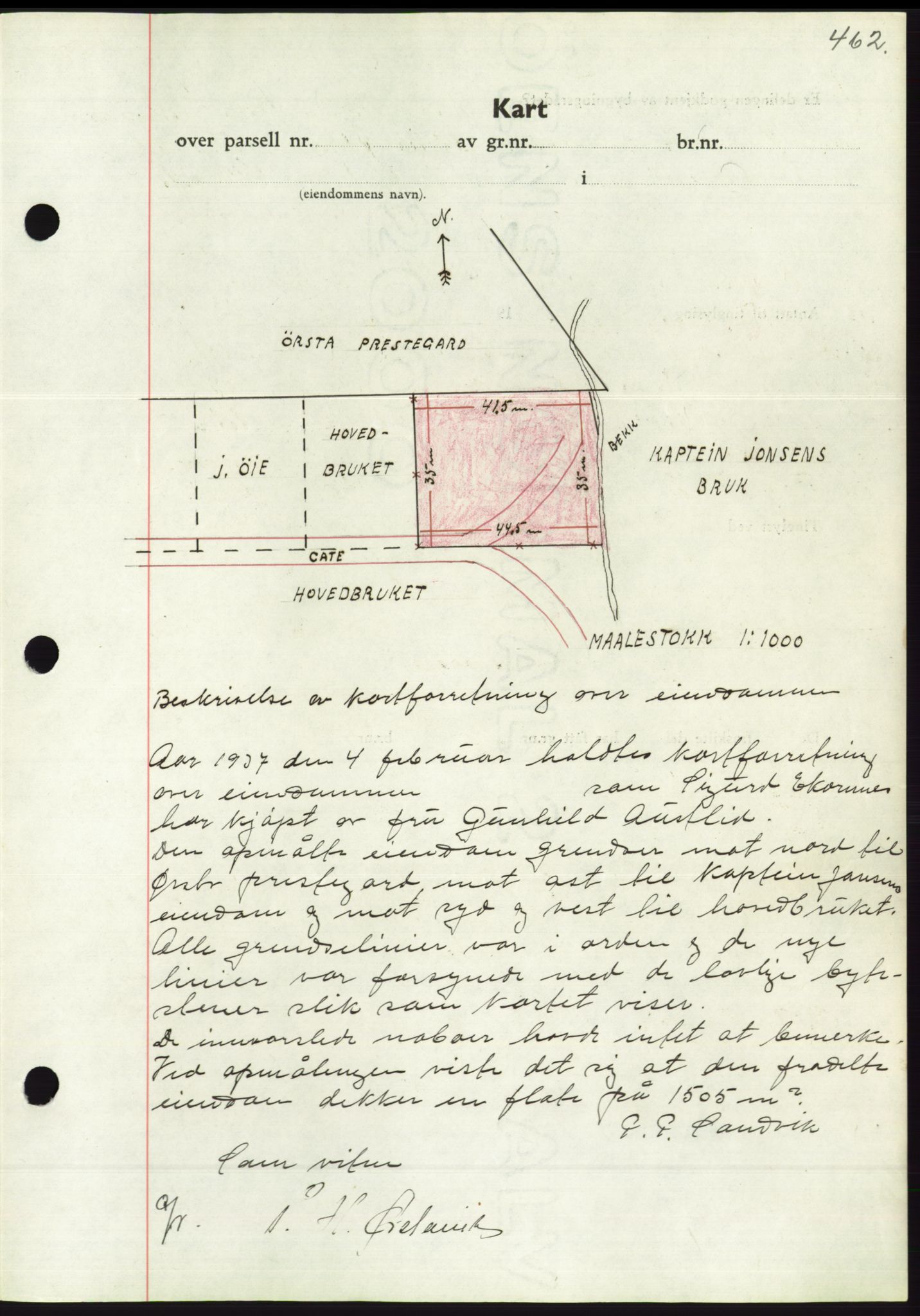 Søre Sunnmøre sorenskriveri, AV/SAT-A-4122/1/2/2C/L0062: Mortgage book no. 56, 1936-1937, Diary no: : 361/1937