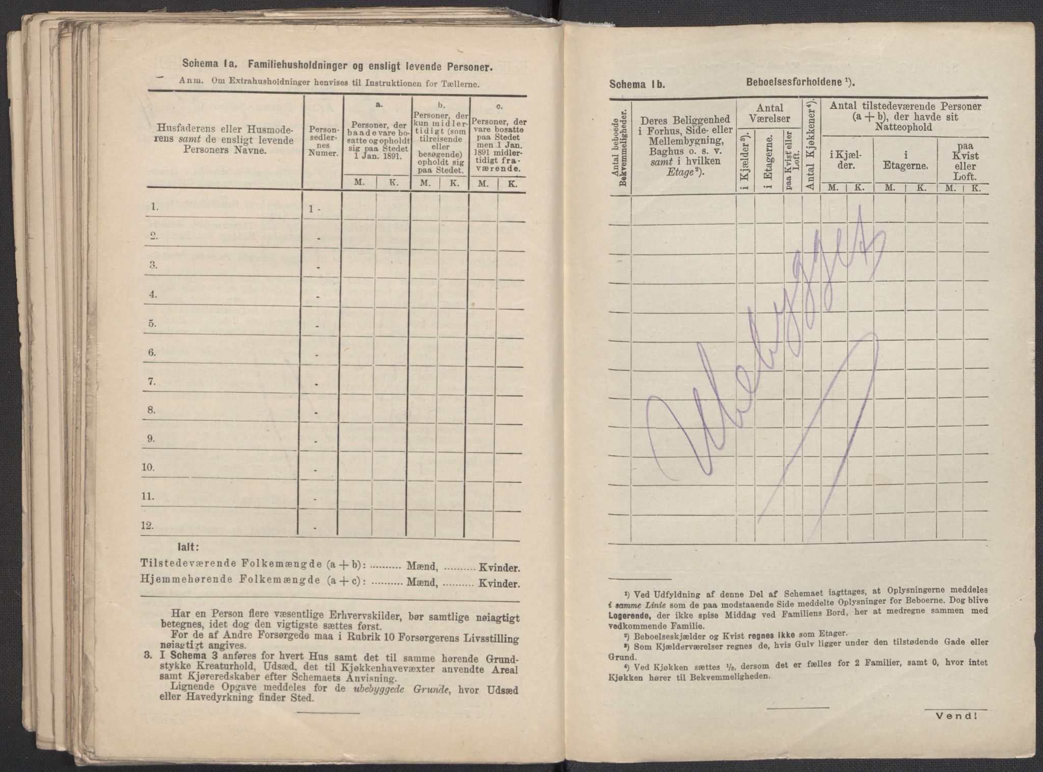 RA, 1891 Census for 1301 Bergen, 1891, p. 1750