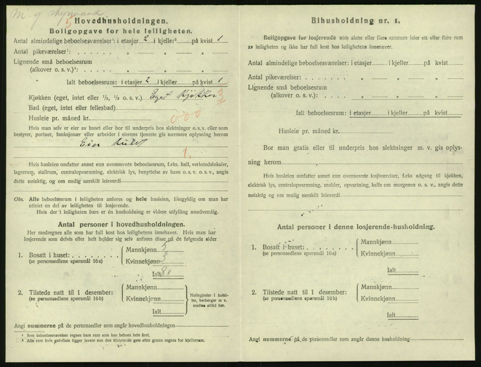 SAK, 1920 census for Risør, 1920, p. 2180