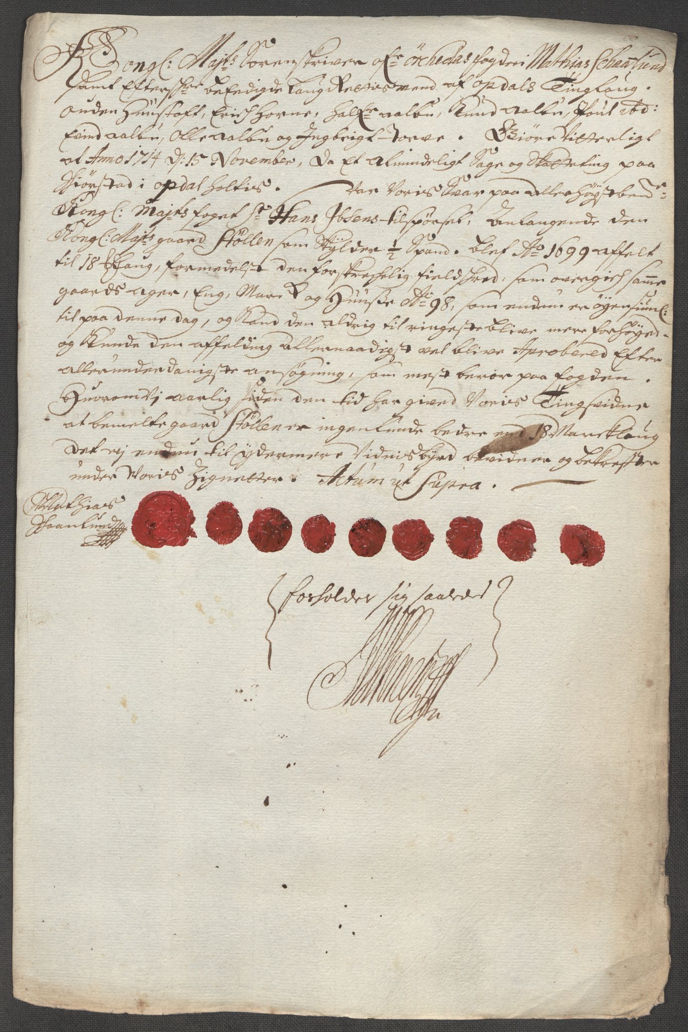 Rentekammeret inntil 1814, Reviderte regnskaper, Fogderegnskap, AV/RA-EA-4092/R60/L3965: Fogderegnskap Orkdal og Gauldal, 1714, p. 457