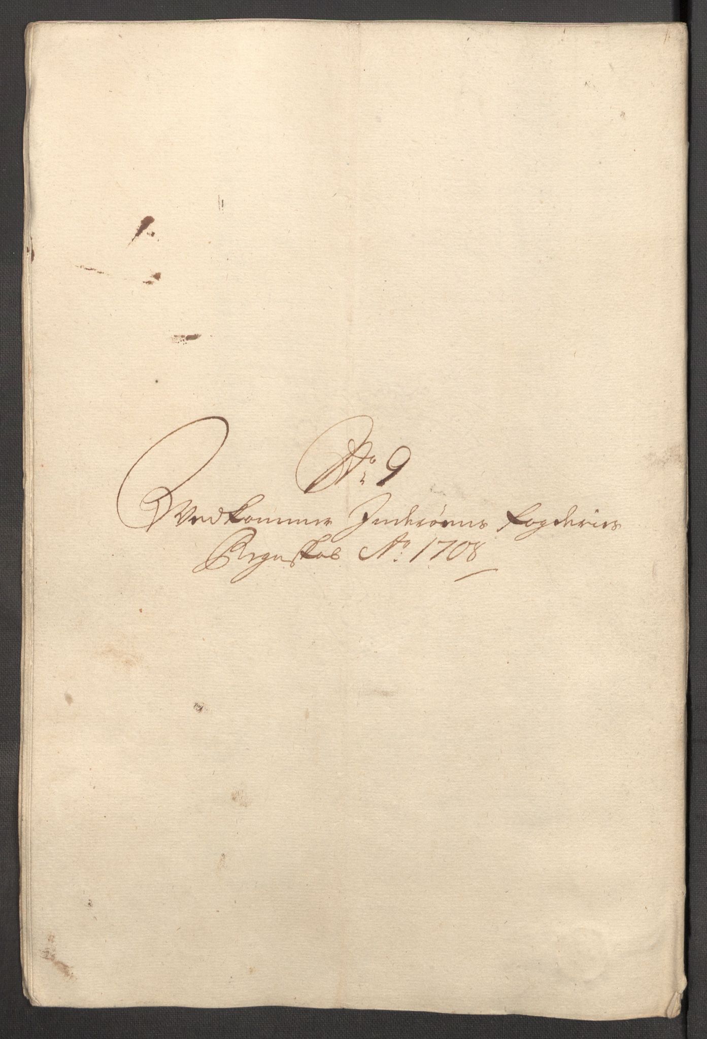 Rentekammeret inntil 1814, Reviderte regnskaper, Fogderegnskap, AV/RA-EA-4092/R63/L4316: Fogderegnskap Inderøy, 1708, p. 161