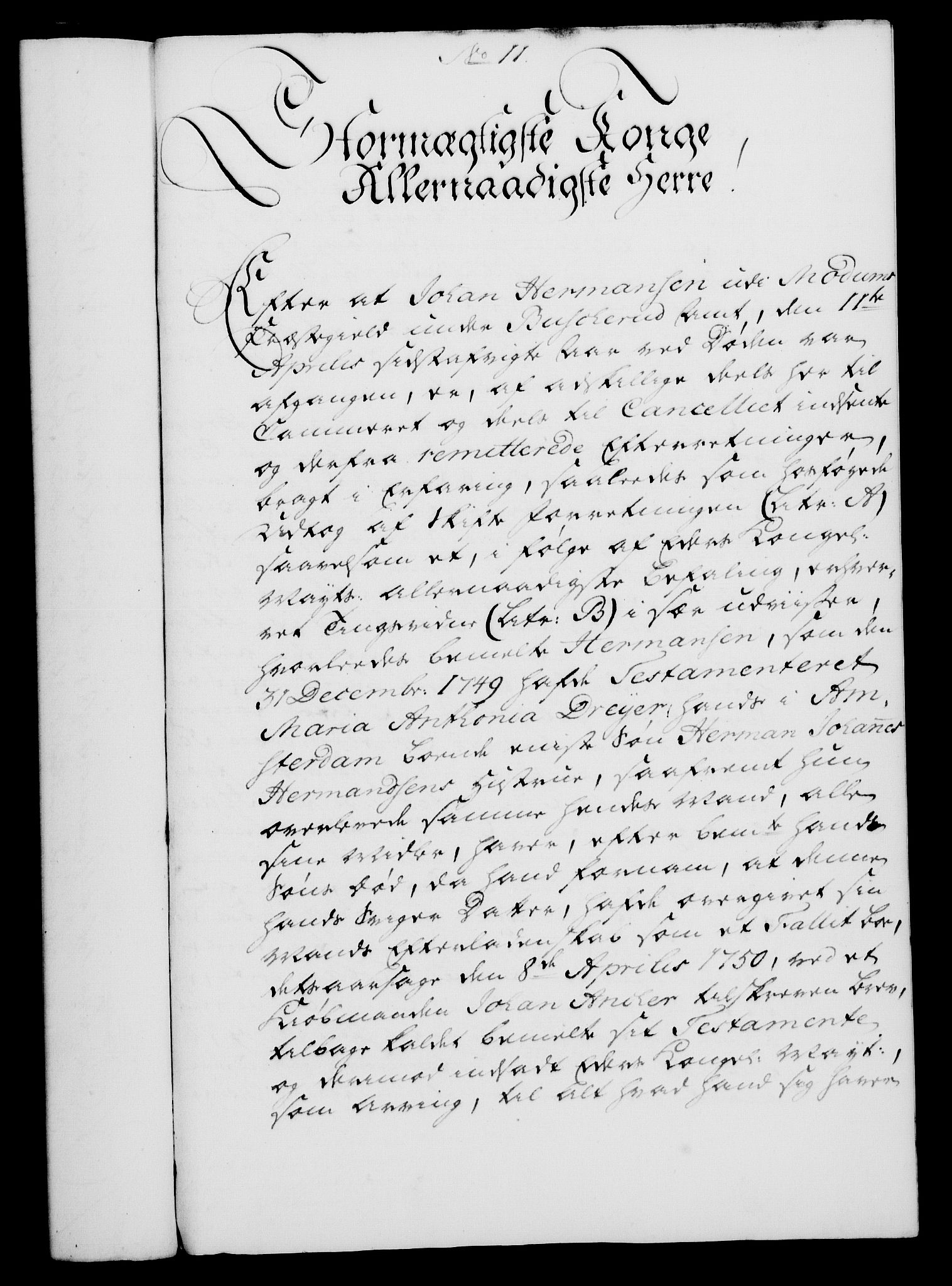 Rentekammeret, Kammerkanselliet, RA/EA-3111/G/Gf/Gfa/L0033: Norsk relasjons- og resolusjonsprotokoll (merket RK 52.33), 1751, p. 76