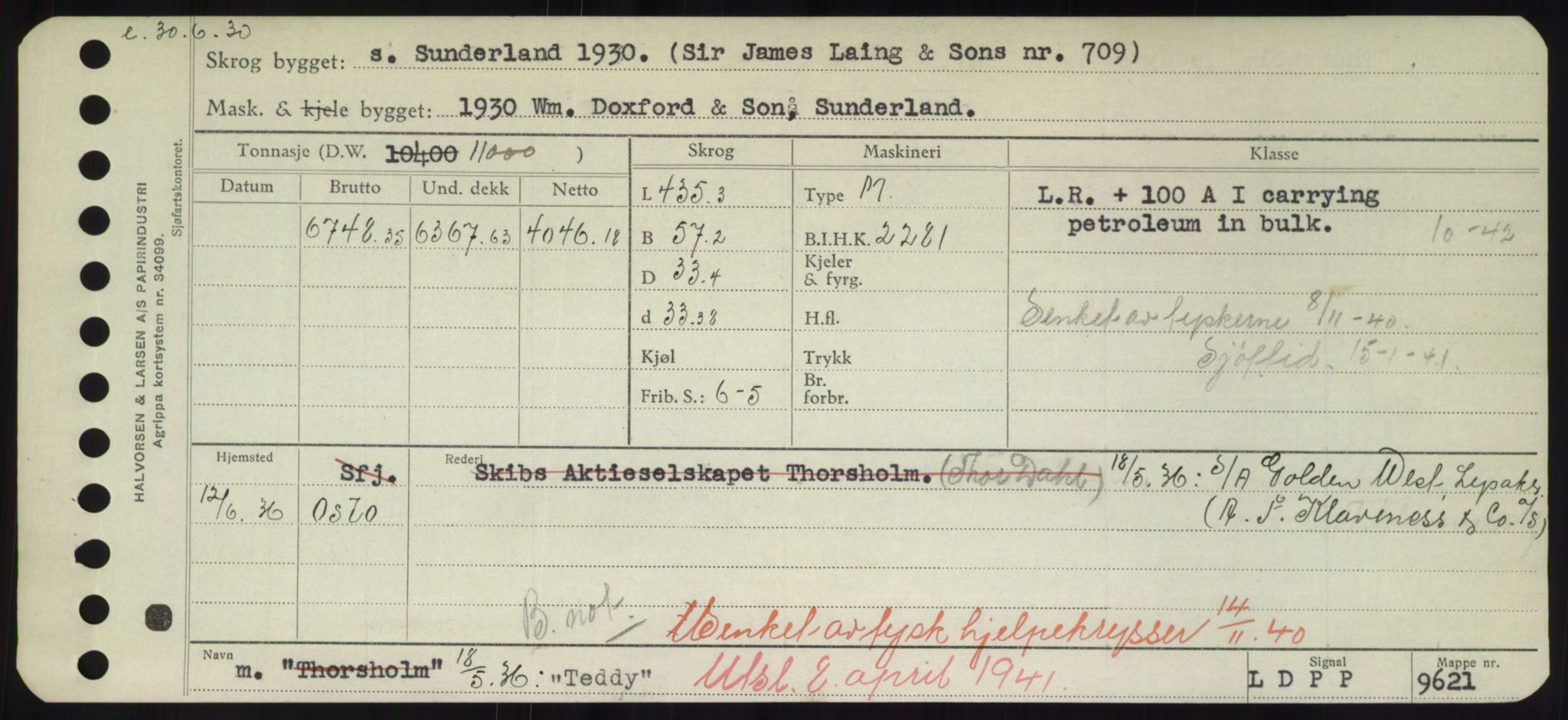 Sjøfartsdirektoratet med forløpere, Skipsmålingen, RA/S-1627/H/Hd/L0038: Fartøy, T-Th, p. 325