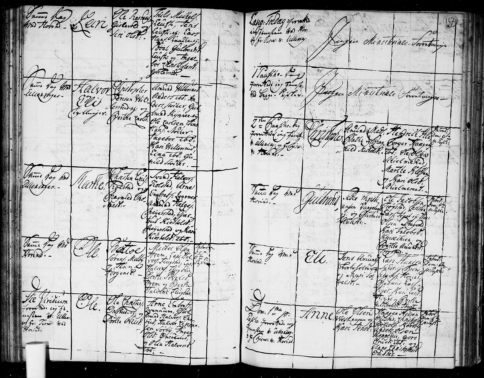 Ullensaker prestekontor Kirkebøker, AV/SAO-A-10236a/F/Fa/L0006: Parish register (official) no. I 6, 1762-1785, p. 167