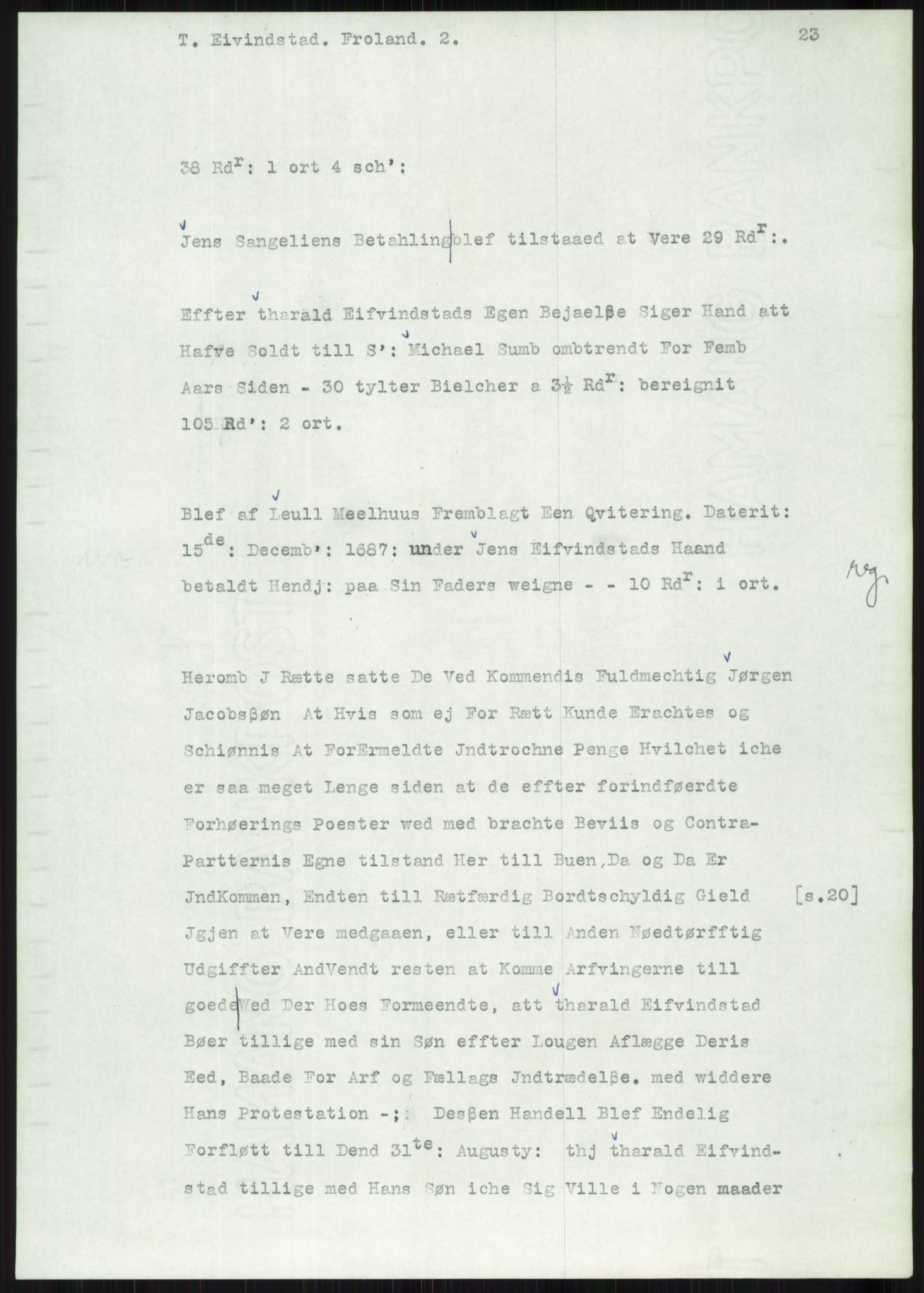 Samlinger til kildeutgivelse, Diplomavskriftsamlingen, AV/RA-EA-4053/H/Ha, p. 1776