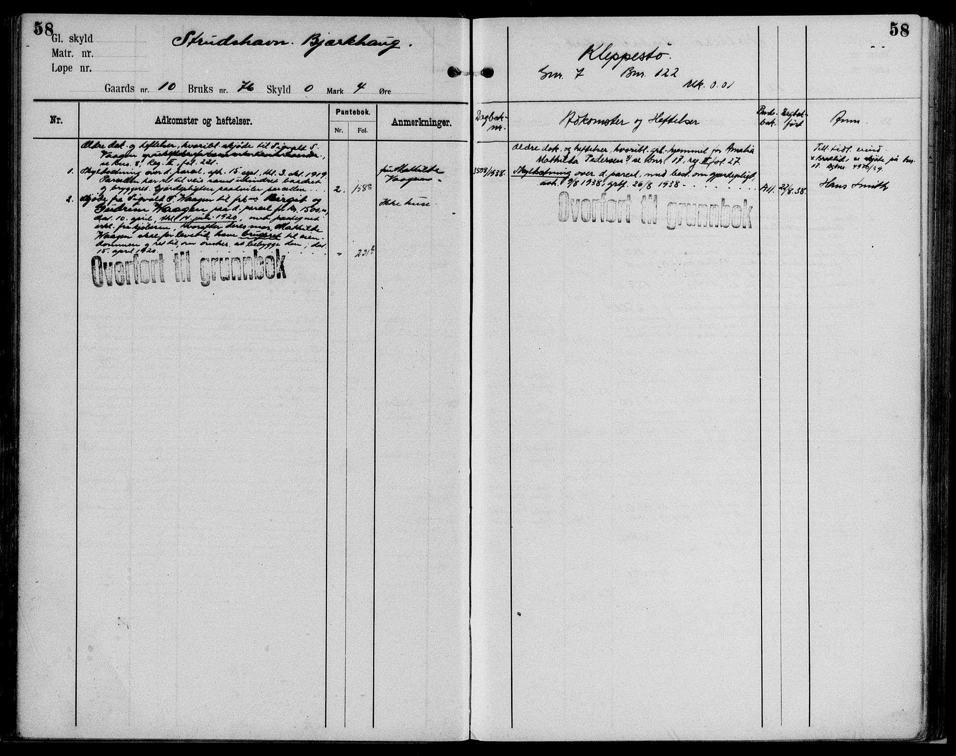 Midhordland sorenskriveri, AV/SAB-A-3001/1/G/Ga/Gab/L0101: Mortgage register no. II.A.b.101, p. 58