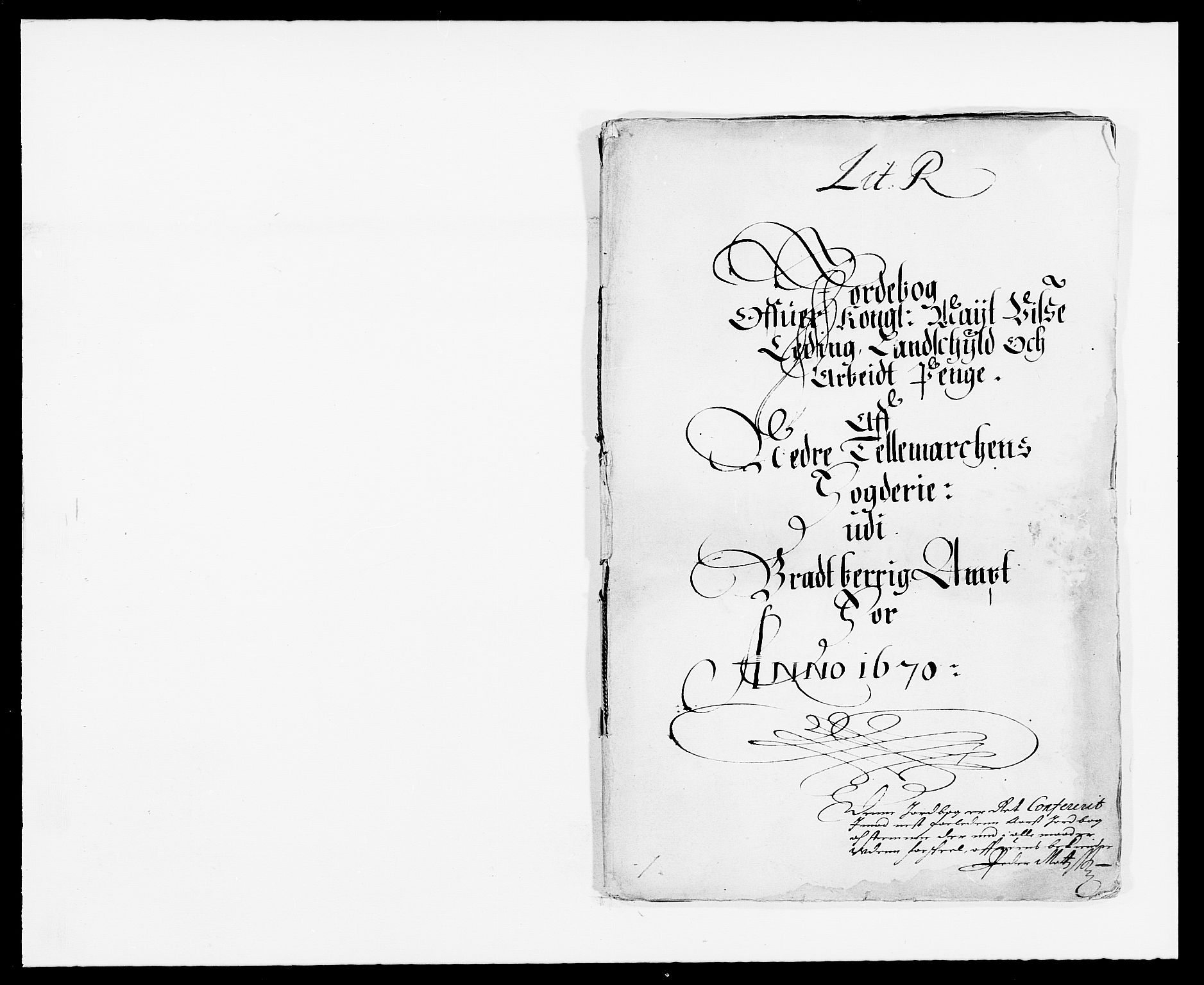 Rentekammeret inntil 1814, Reviderte regnskaper, Fogderegnskap, RA/EA-4092/R35/L2058: Fogderegnskap Øvre og Nedre Telemark, 1668-1670, p. 335