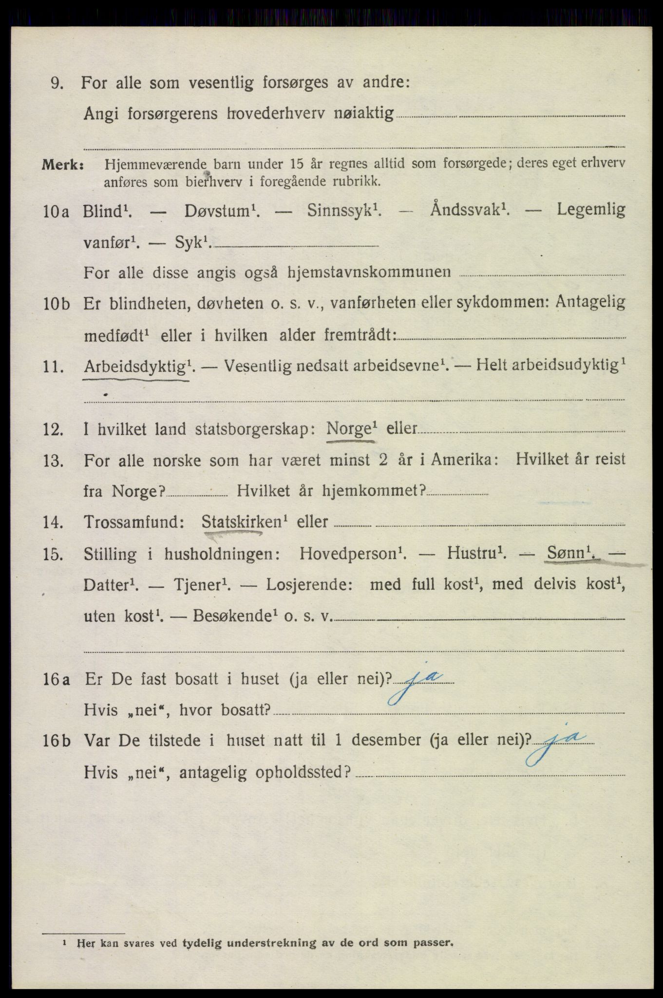 SAH, 1920 census for Nord-Odal, 1920, p. 9648