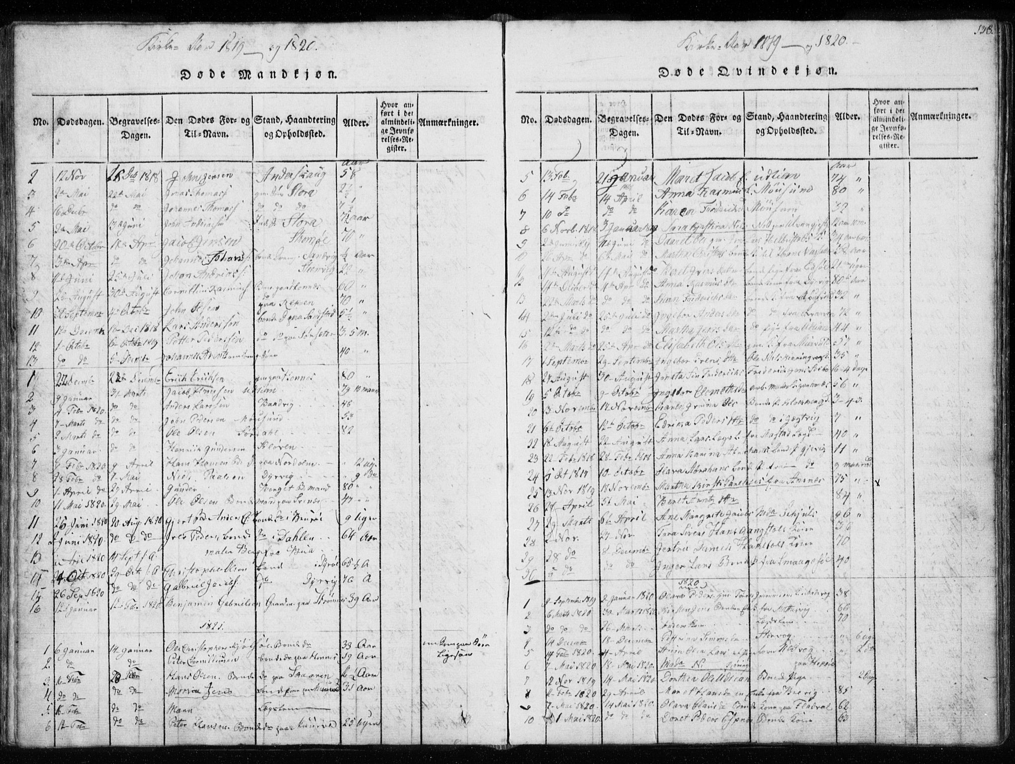 Ministerialprotokoller, klokkerbøker og fødselsregistre - Sør-Trøndelag, SAT/A-1456/634/L0527: Parish register (official) no. 634A03, 1818-1826, p. 138