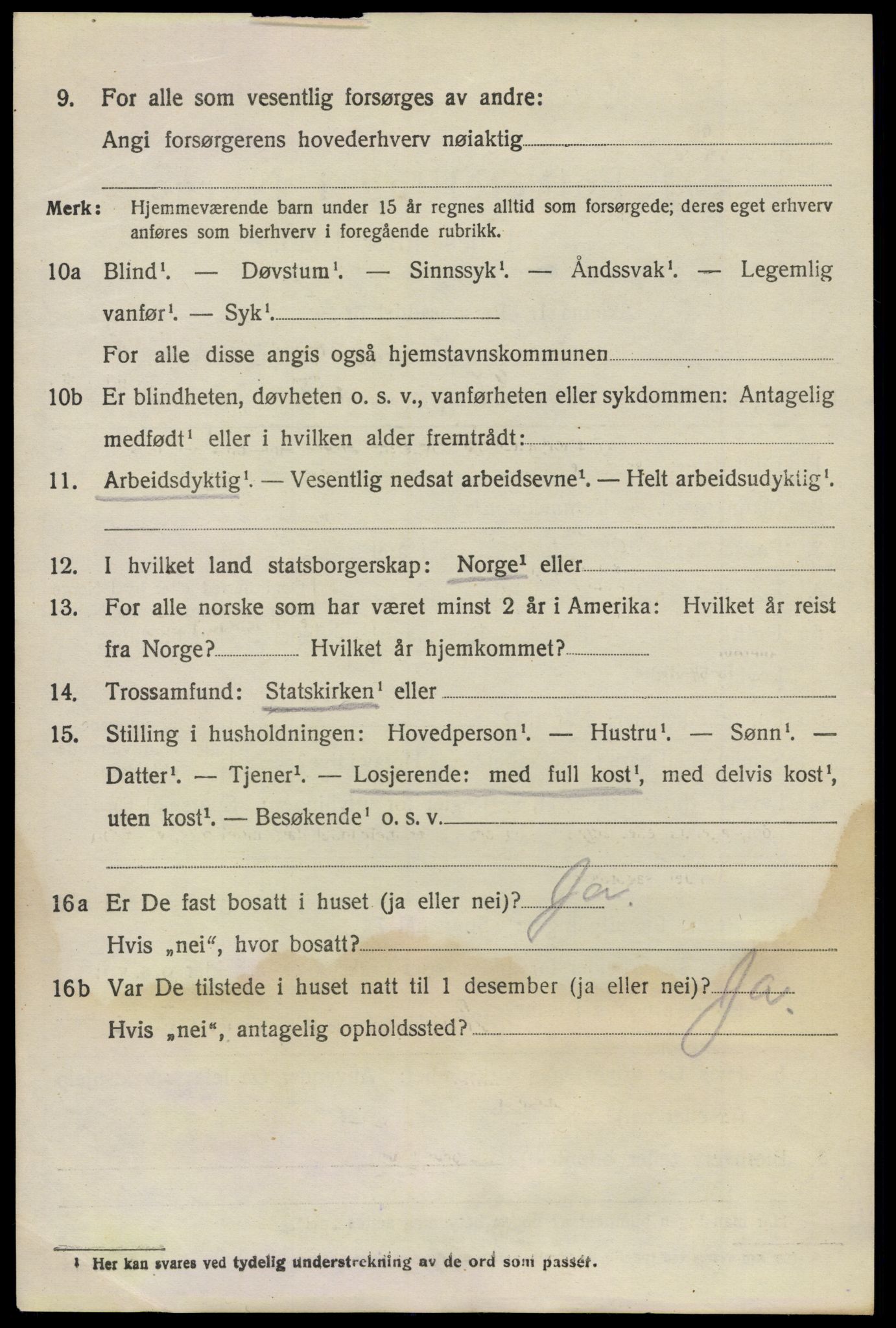 SAO, 1920 census for Asker, 1920, p. 3525