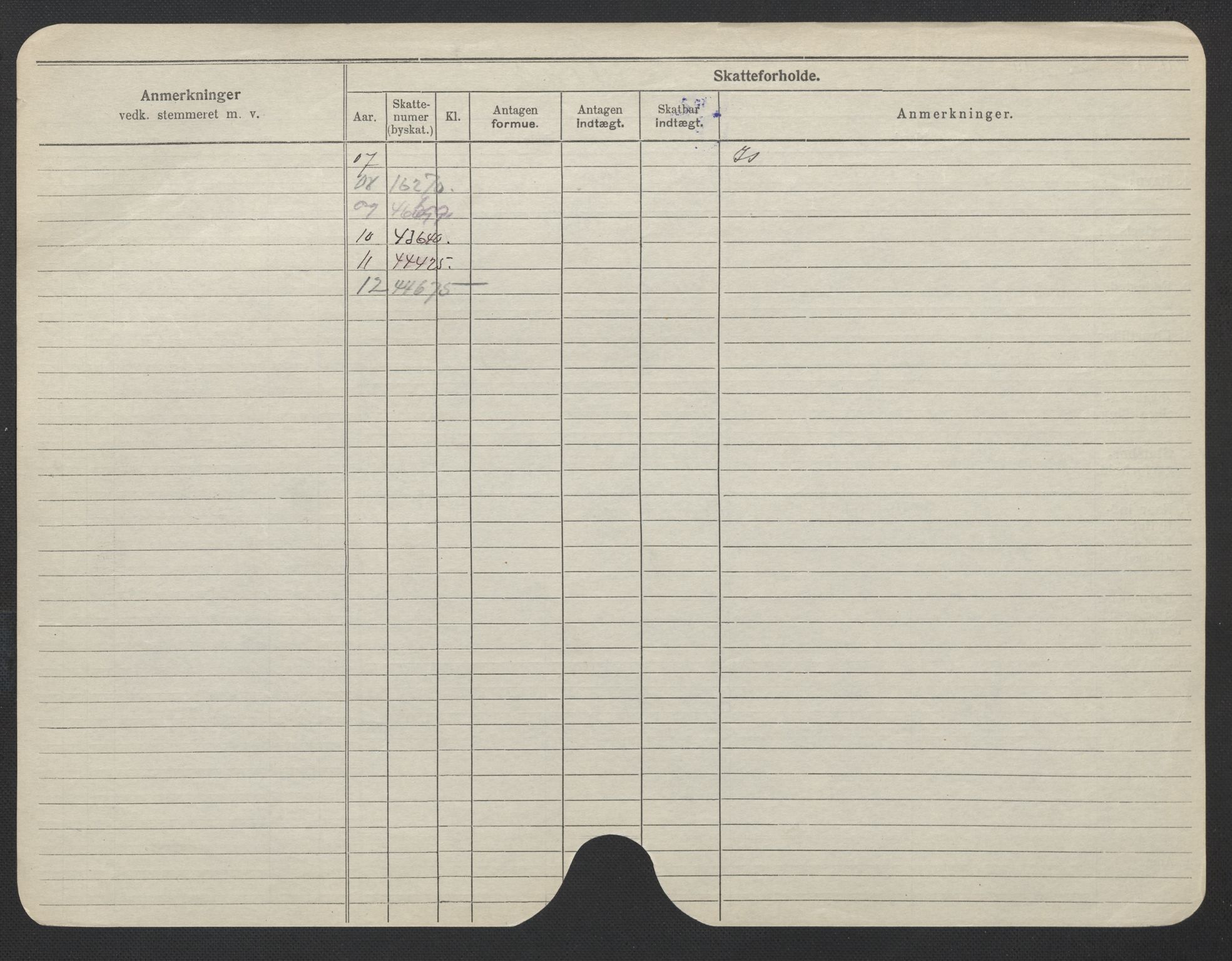 Oslo folkeregister, Registerkort, AV/SAO-A-11715/F/Fa/Fac/L0019: Kvinner, 1906-1914, p. 576b