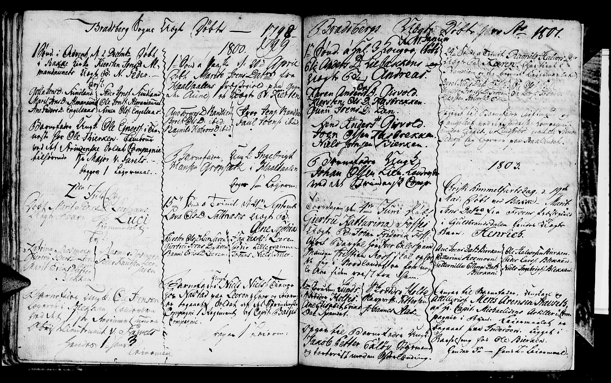 Ministerialprotokoller, klokkerbøker og fødselsregistre - Sør-Trøndelag, SAT/A-1456/608/L0335: Parish register (copy) no. 608C01, 1797-1820
