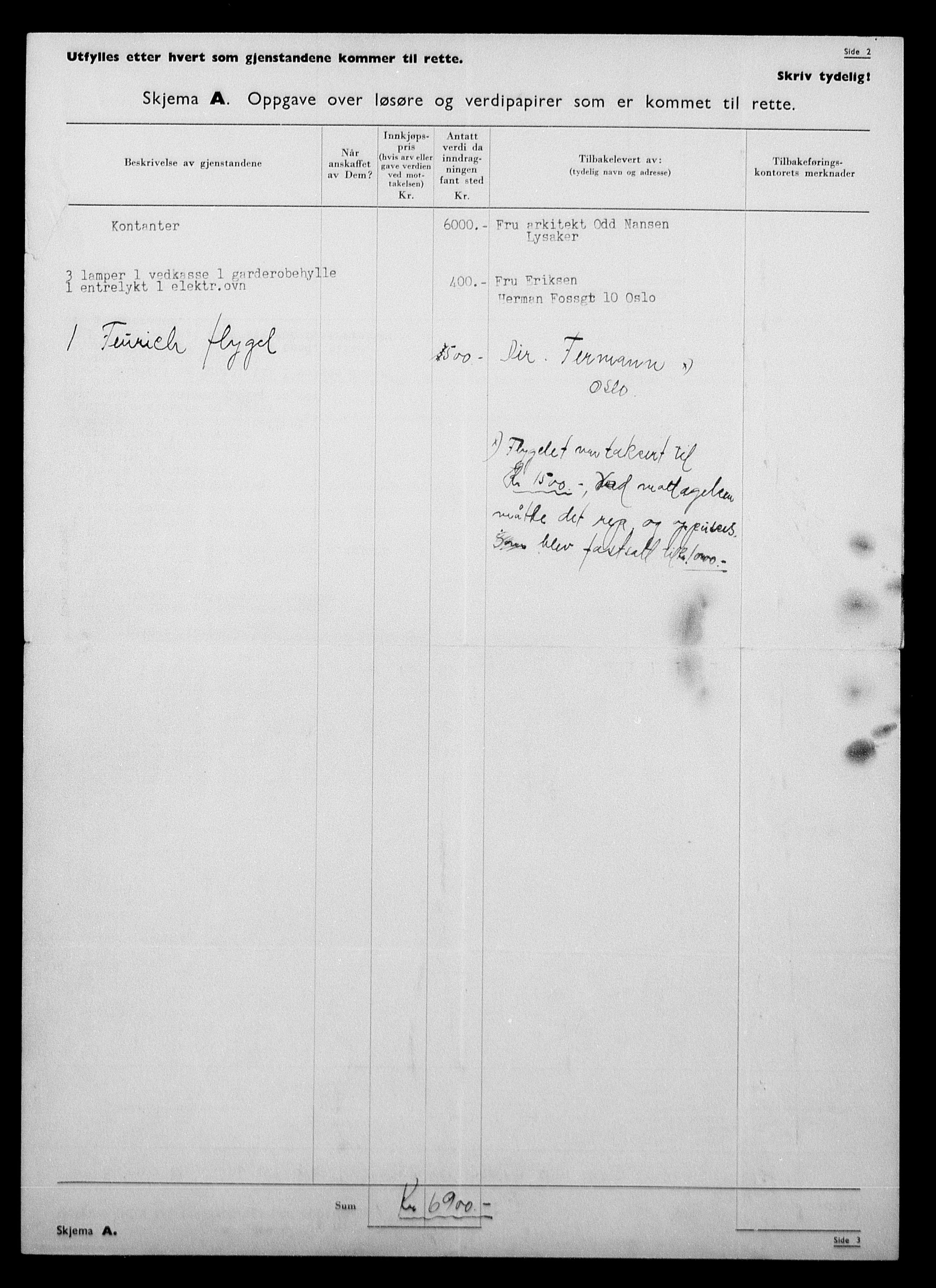 Justisdepartementet, Tilbakeføringskontoret for inndratte formuer, AV/RA-S-1564/H/Hc/Hcc/L0981: --, 1945-1947, p. 178