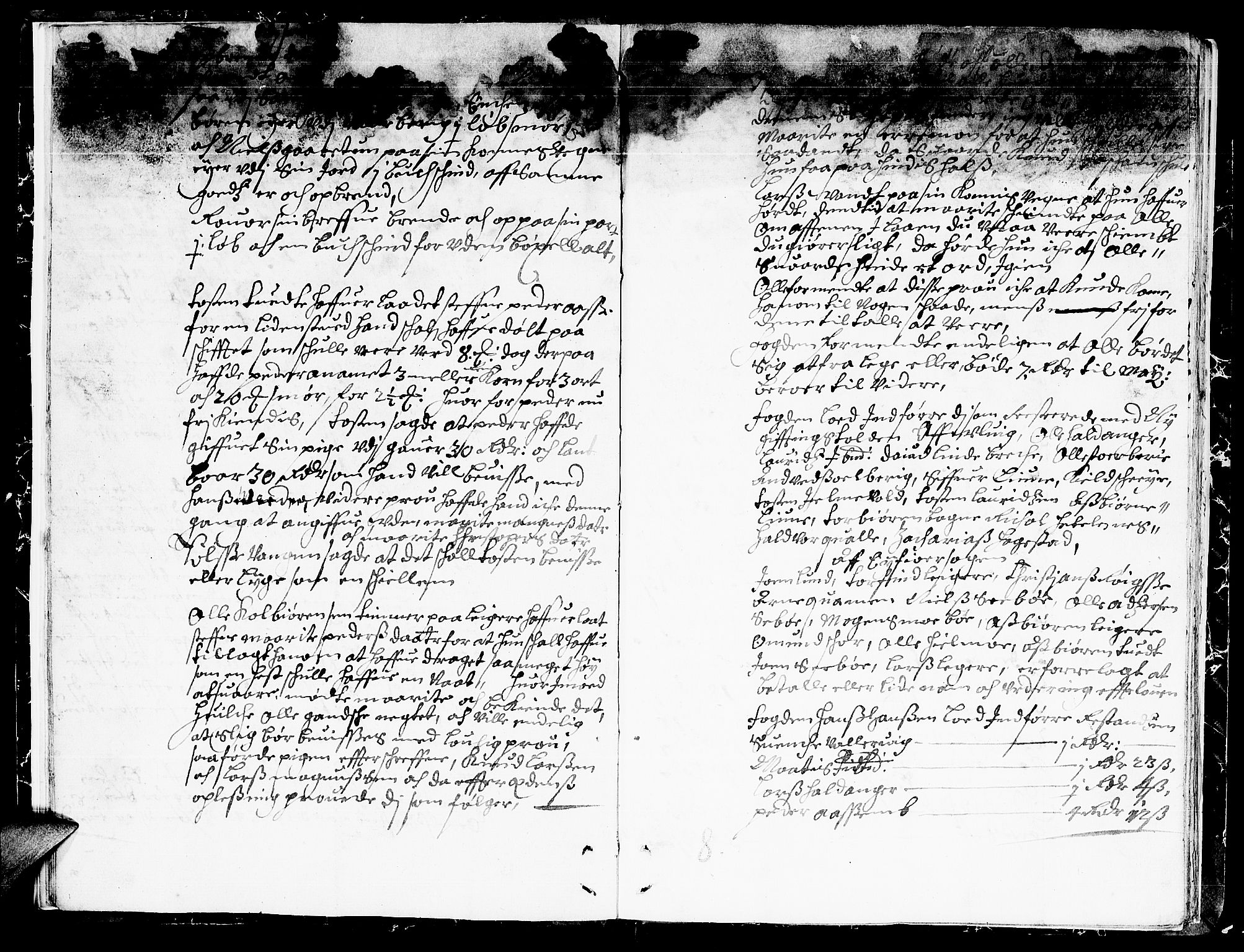 Hardanger og Voss sorenskriveri, AV/SAB-A-2501/1/1A/1Ac/L0007: Tingbok for Hardanger, Lysekloster og Halsnøy kloster, 1674, p. 7b-8a