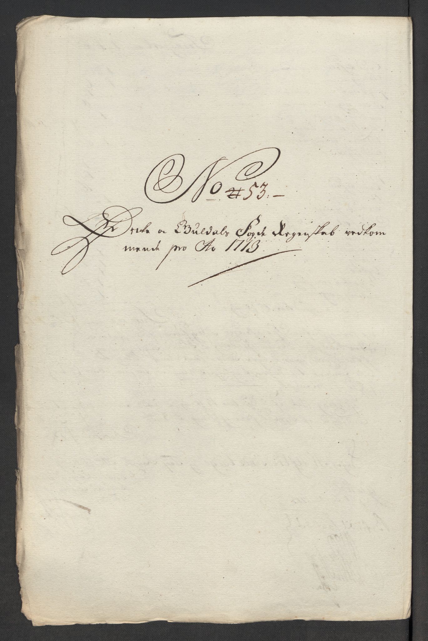 Rentekammeret inntil 1814, Reviderte regnskaper, Fogderegnskap, RA/EA-4092/R60/L3964: Fogderegnskap Orkdal og Gauldal, 1713, p. 440