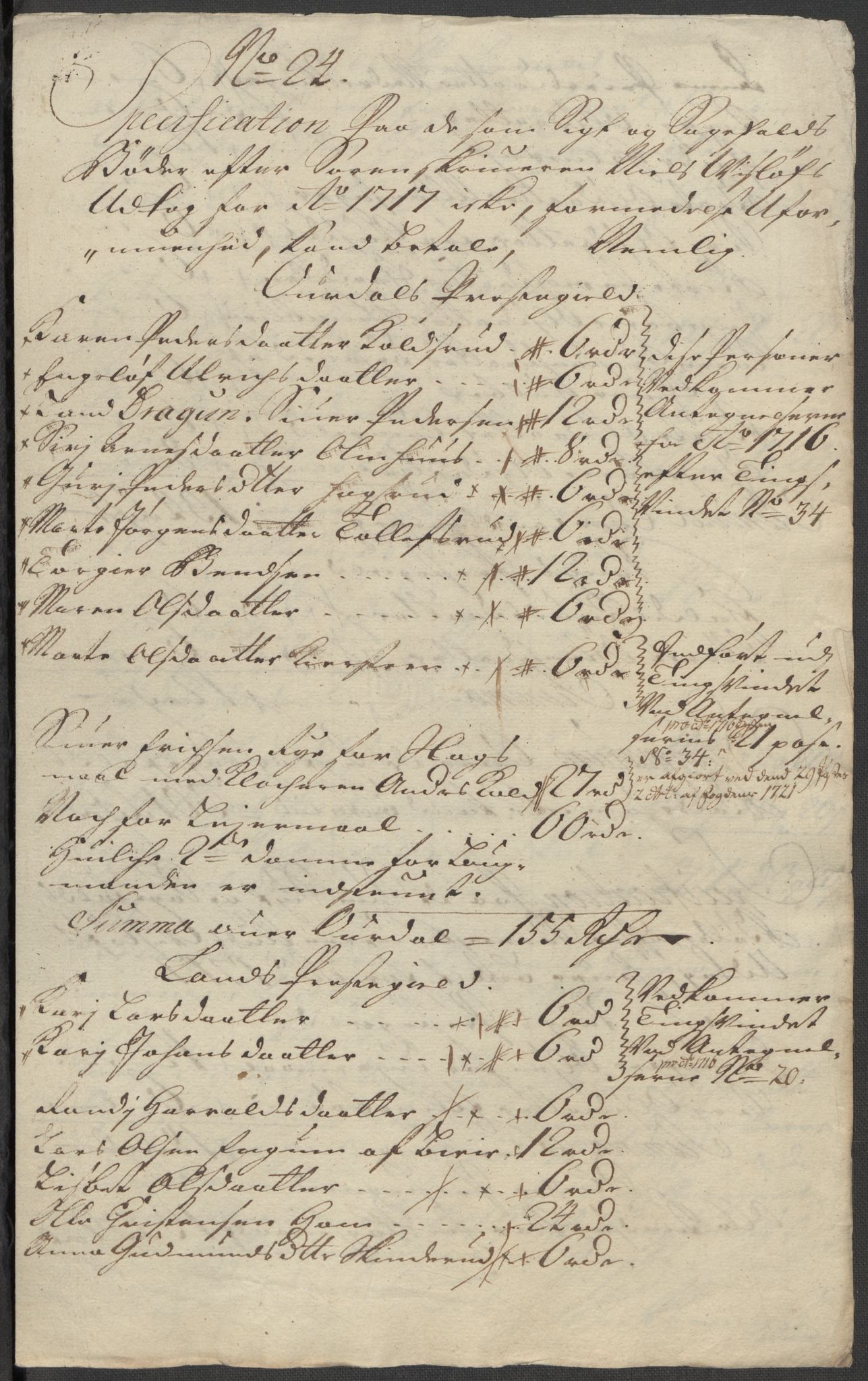 Rentekammeret inntil 1814, Reviderte regnskaper, Fogderegnskap, AV/RA-EA-4092/R18/L1318: Fogderegnskap Hadeland, Toten og Valdres, 1717, p. 196