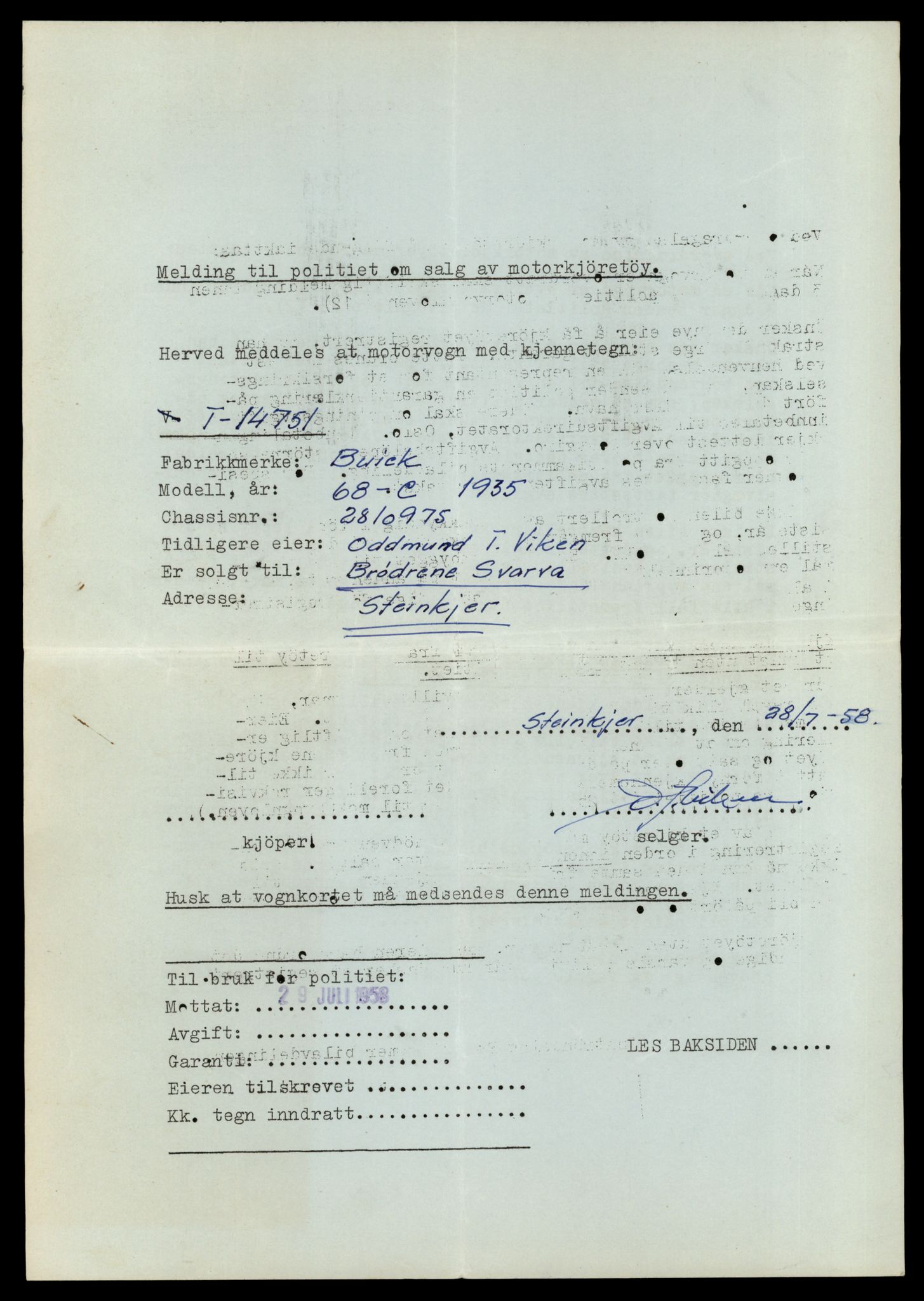 Møre og Romsdal vegkontor - Ålesund trafikkstasjon, AV/SAT-A-4099/F/Fe/L0048: Registreringskort for kjøretøy T 14721 - T 14863, 1927-1998, p. 1050