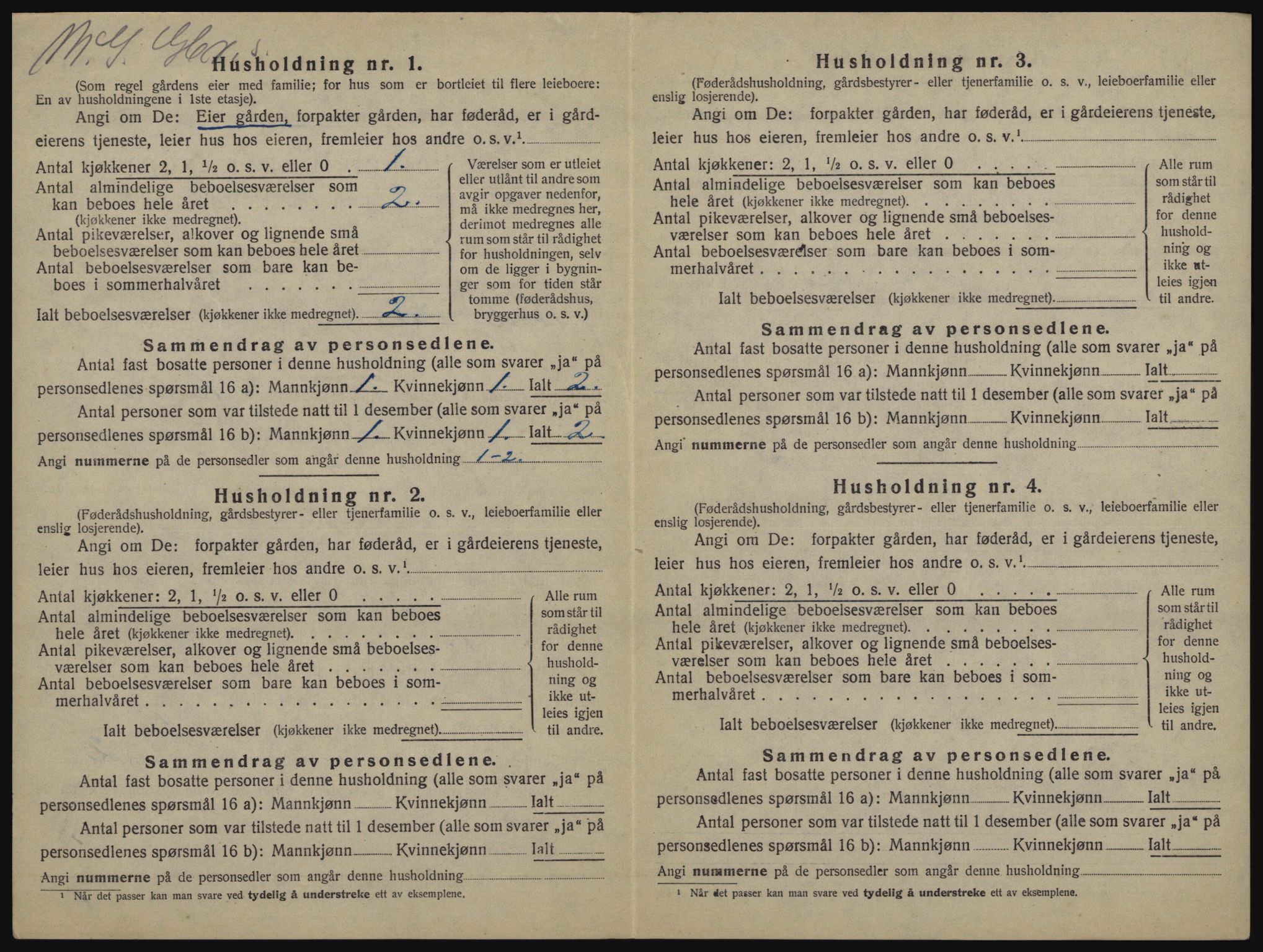 SATØ, 1920 census for Nord-Varanger, 1920, p. 42