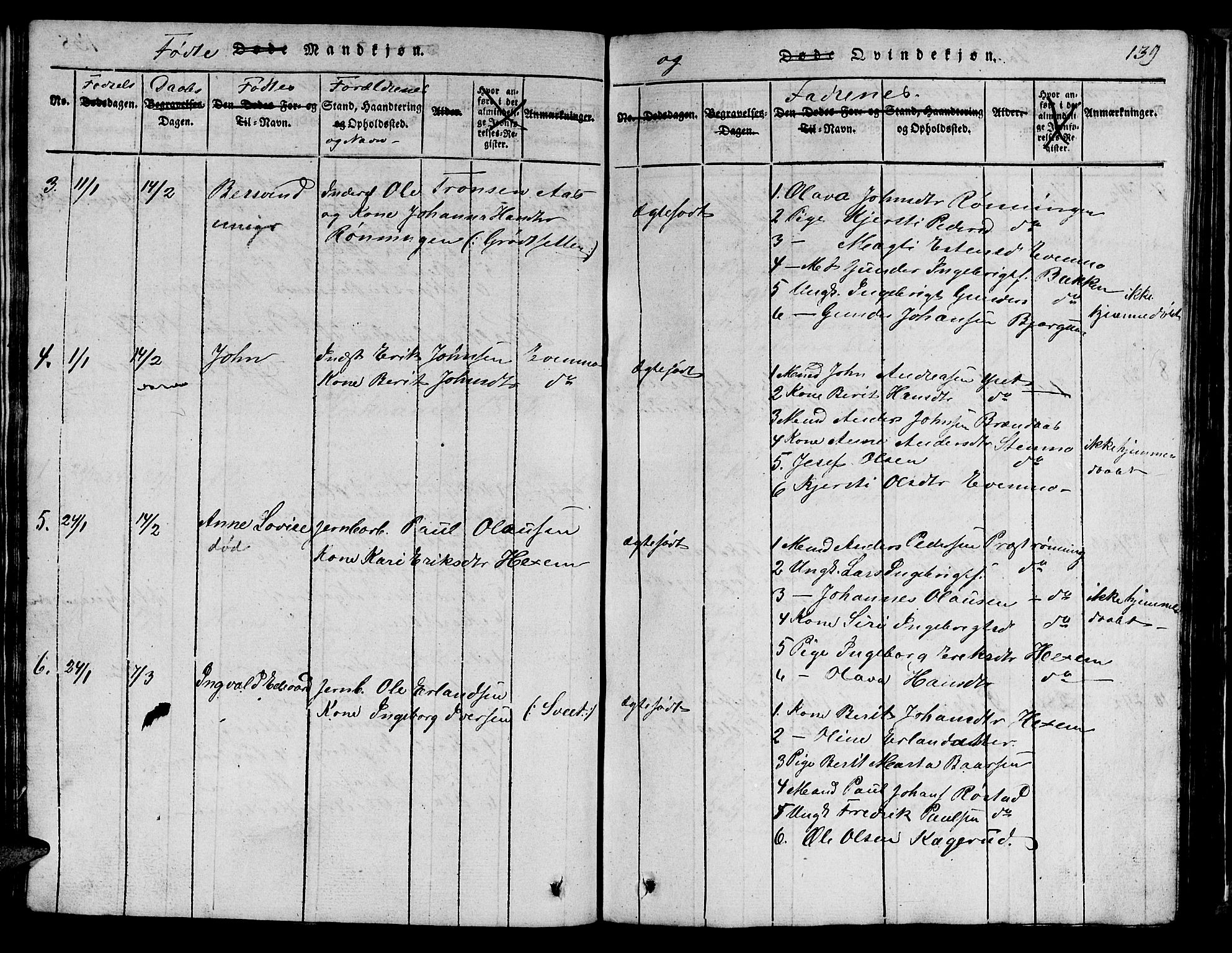 Ministerialprotokoller, klokkerbøker og fødselsregistre - Sør-Trøndelag, SAT/A-1456/685/L0976: Parish register (copy) no. 685C01, 1817-1878, p. 139