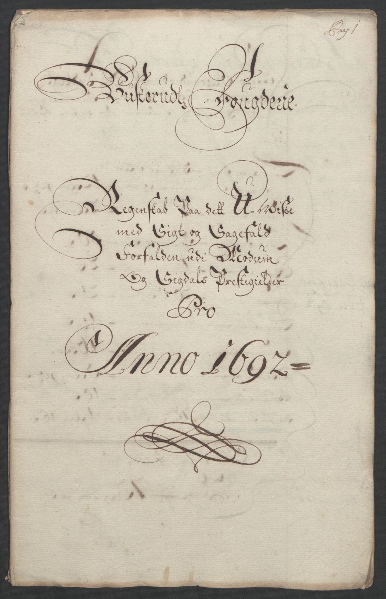 Rentekammeret inntil 1814, Reviderte regnskaper, Fogderegnskap, AV/RA-EA-4092/R25/L1681: Fogderegnskap Buskerud, 1691-1692, p. 338