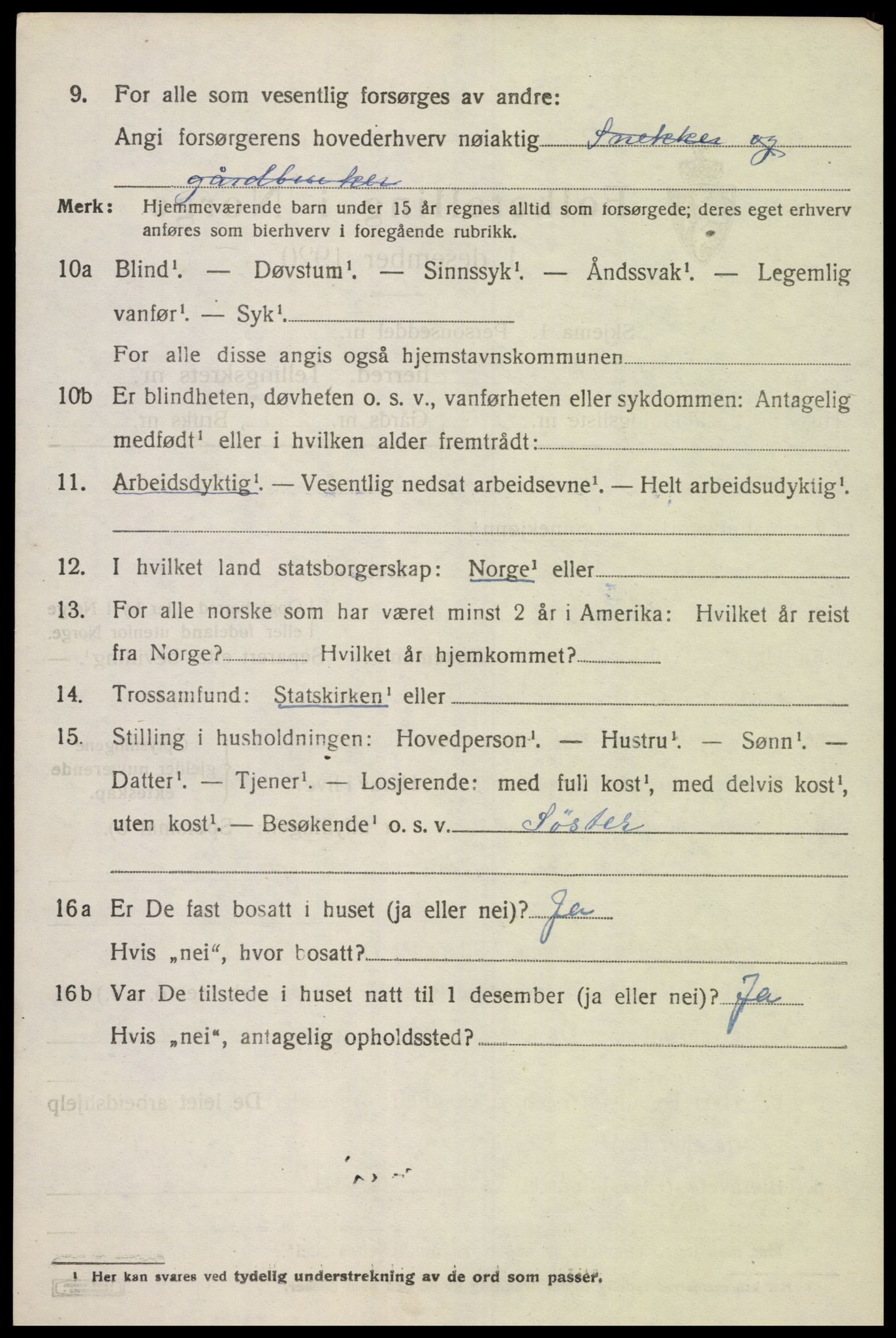 SAK, 1920 census for Halse og Harkmark, 1920, p. 5970