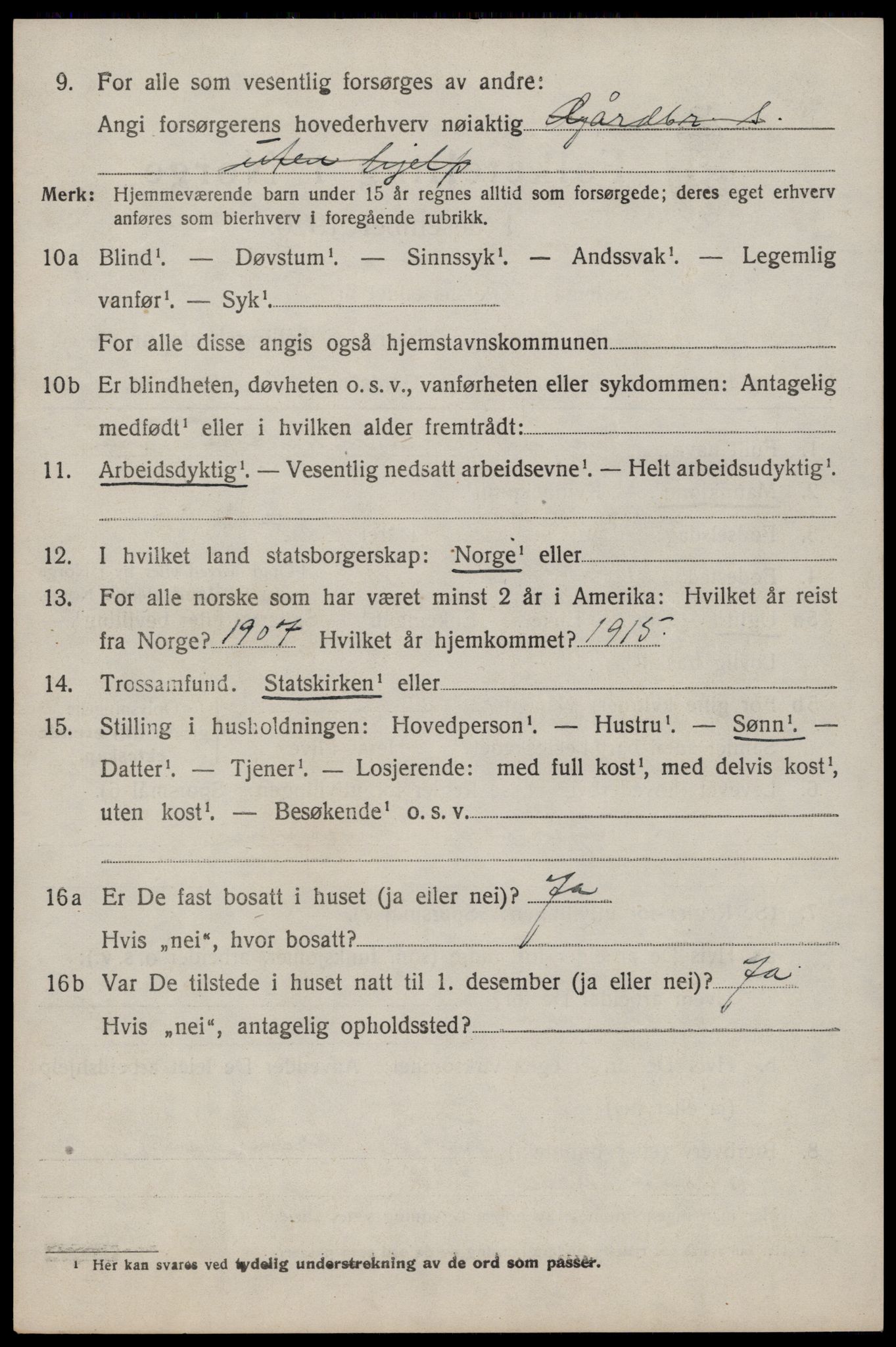 SAST, 1920 census for Mosterøy, 1920, p. 751