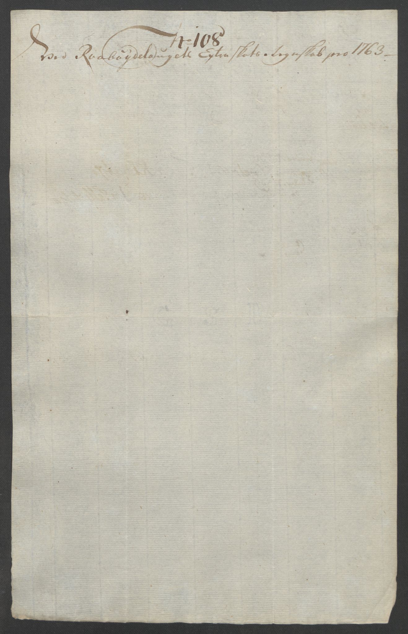 Rentekammeret inntil 1814, Reviderte regnskaper, Fogderegnskap, AV/RA-EA-4092/R40/L2517: Ekstraskatten Råbyggelag, 1762-1763, p. 533