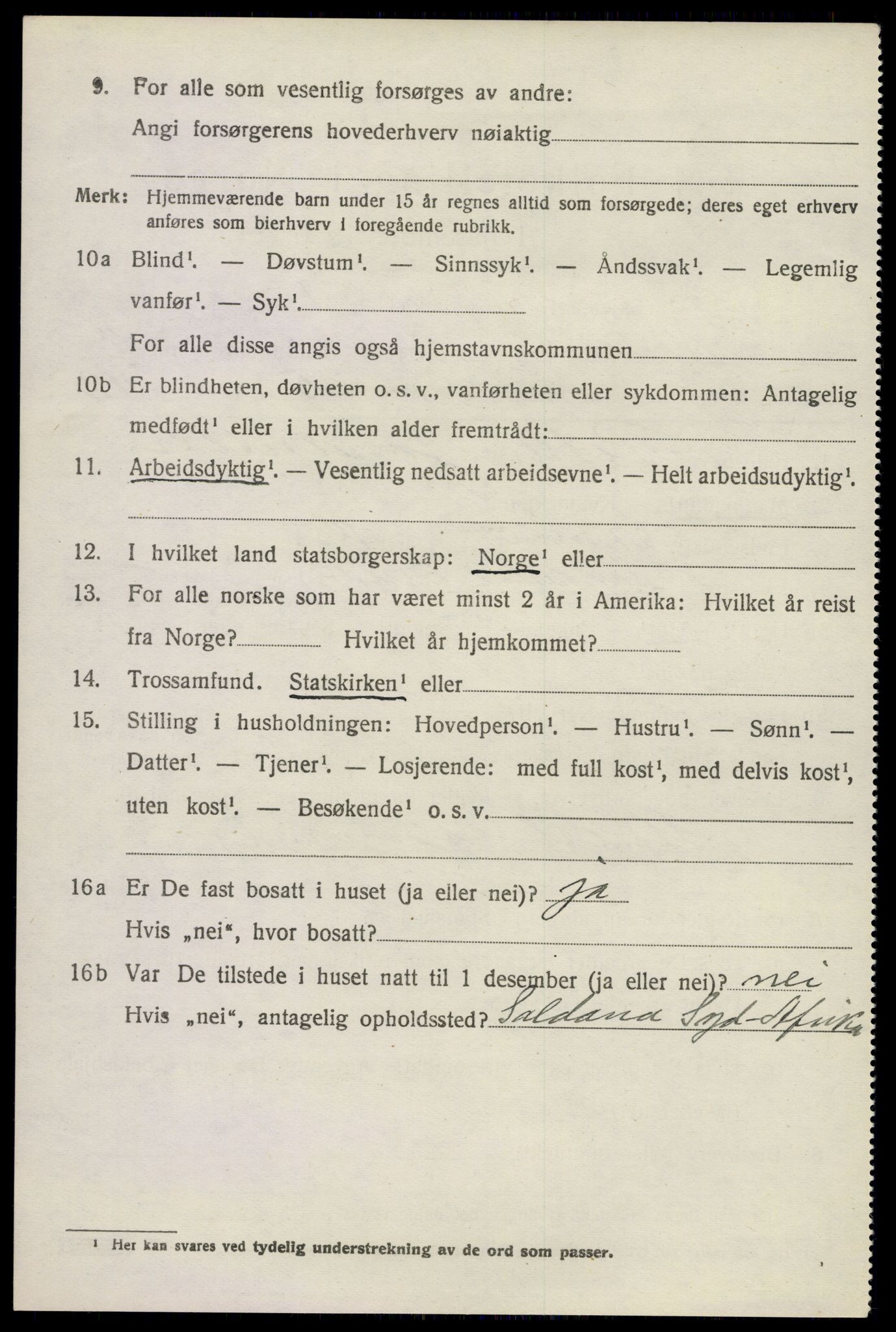 SAKO, 1920 census for Nøtterøy, 1920, p. 6698