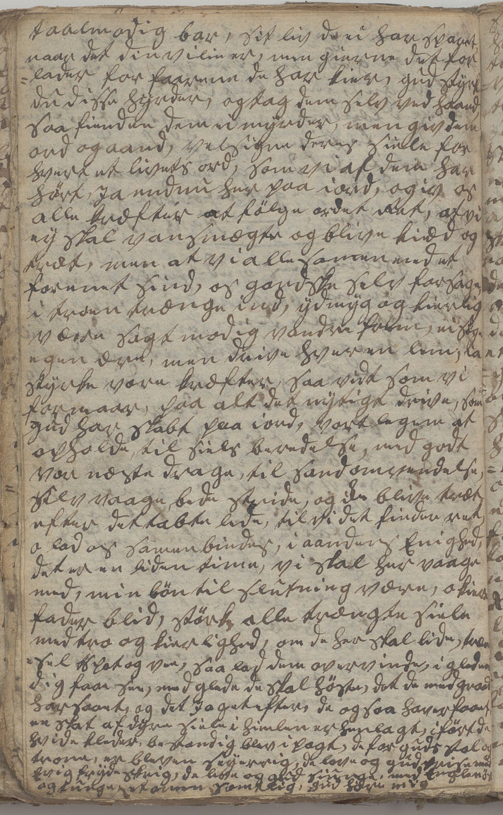 Heggtveitsamlingen, TMF/A-1007/H/L0046/0007: Brev, kopibøker, prekener, manus etc.  / "Fossem" - Kopibok. Sanger og brev, 1800-1802