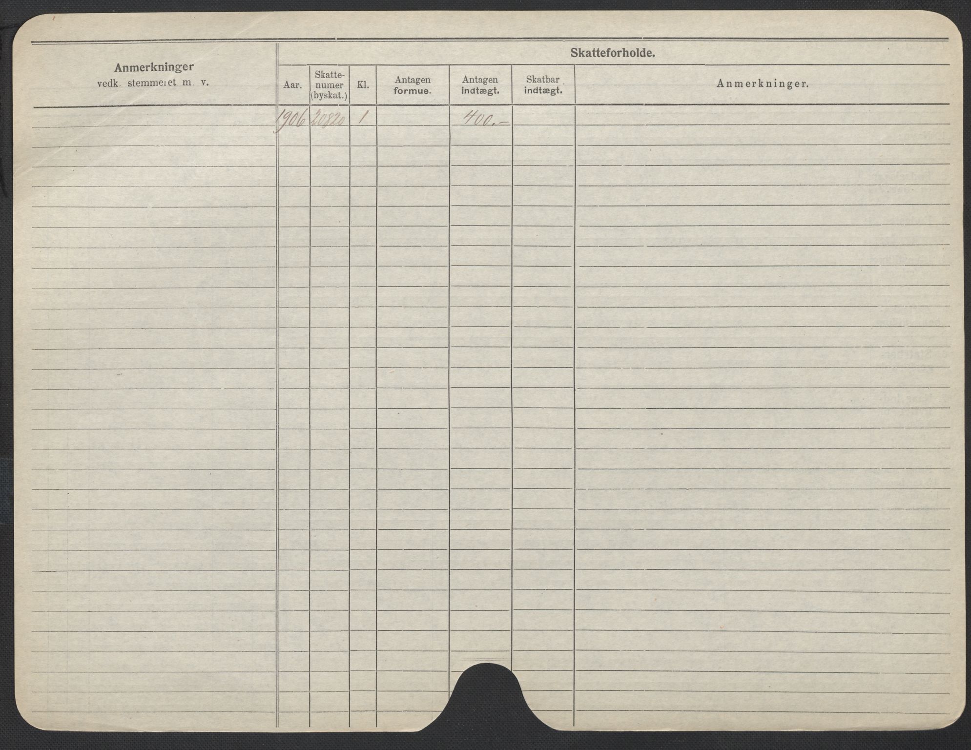 Oslo folkeregister, Registerkort, AV/SAO-A-11715/F/Fa/Fac/L0017: Kvinner, 1906-1914, p. 608b