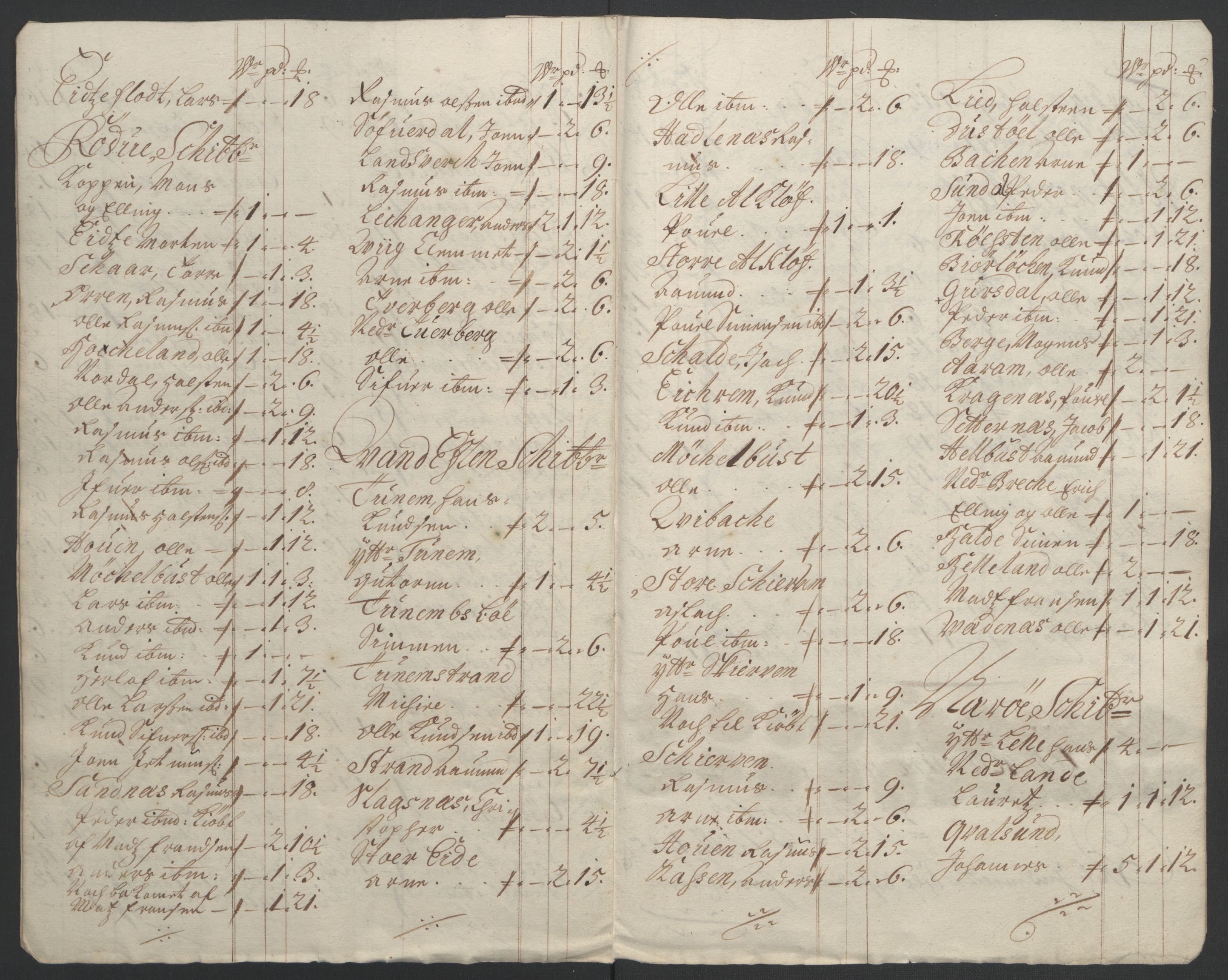 Rentekammeret inntil 1814, Reviderte regnskaper, Fogderegnskap, AV/RA-EA-4092/R54/L3555: Fogderegnskap Sunnmøre, 1694-1695, p. 152