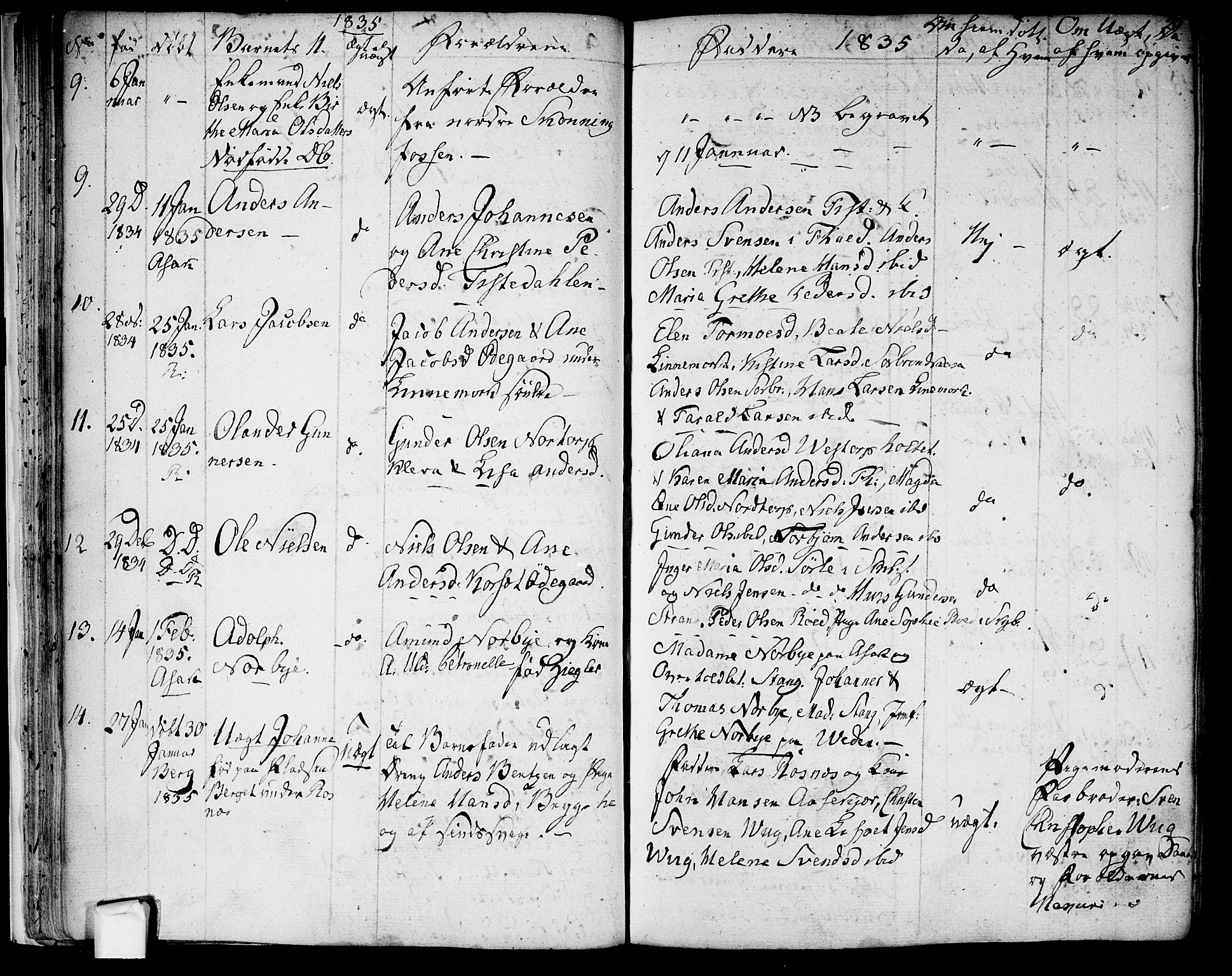 Berg prestekontor Kirkebøker, AV/SAO-A-10902/F/Fa/L0003: Parish register (official) no. I 3, 1832-1842, p. 29