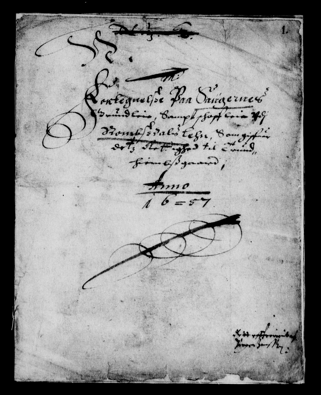 Rentekammeret inntil 1814, Reviderte regnskaper, Lensregnskaper, RA/EA-5023/R/Rb/Rbw/L0128: Trondheim len, 1656-1658