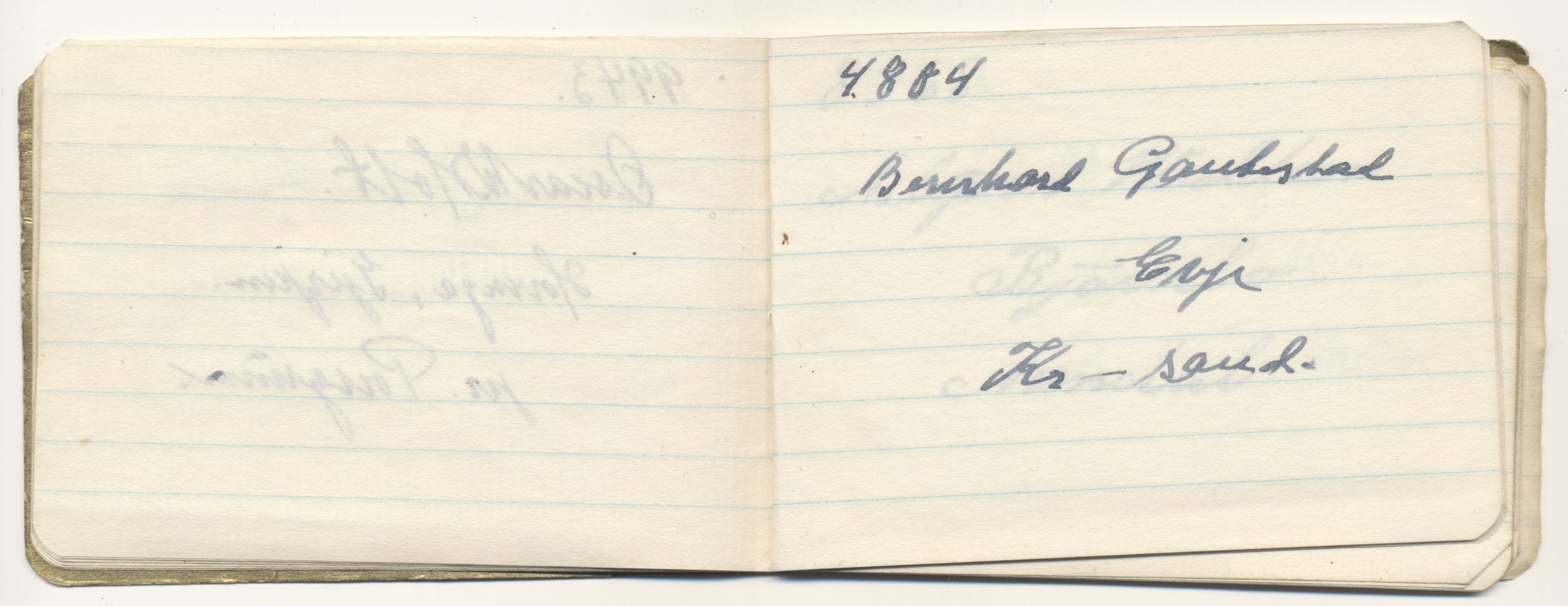 Falstadsenteret, dokumentsamling, FSM/A-001/F/L0494: Fredriksen, Ragna (f. 1922) og Gunnar (f. 1921), 1944-1945