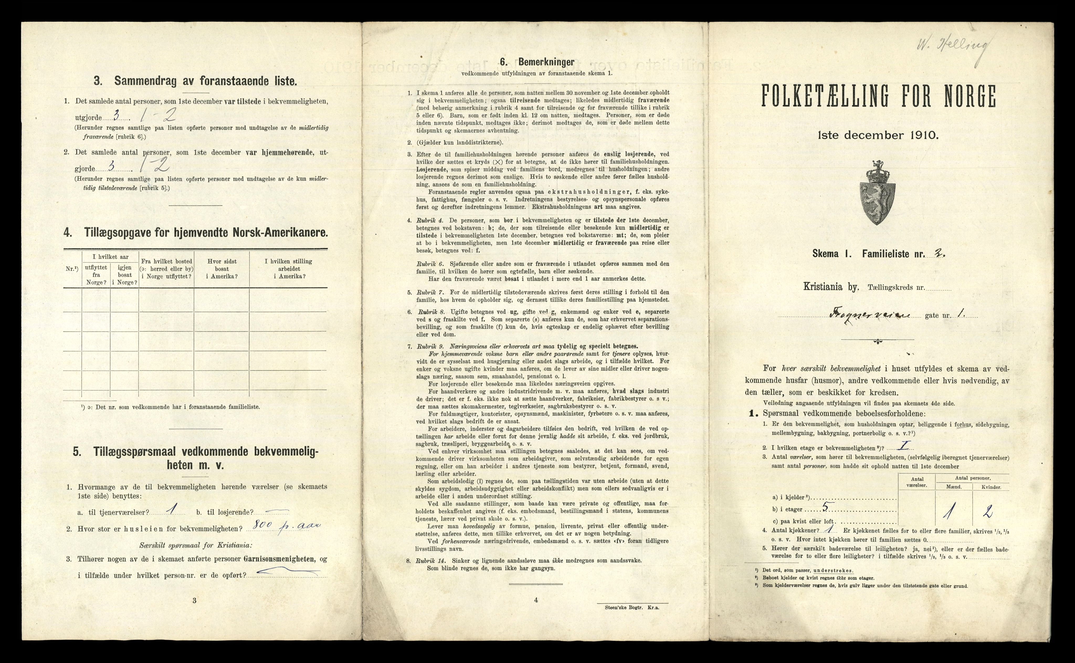 RA, 1910 census for Kristiania, 1910, p. 26363