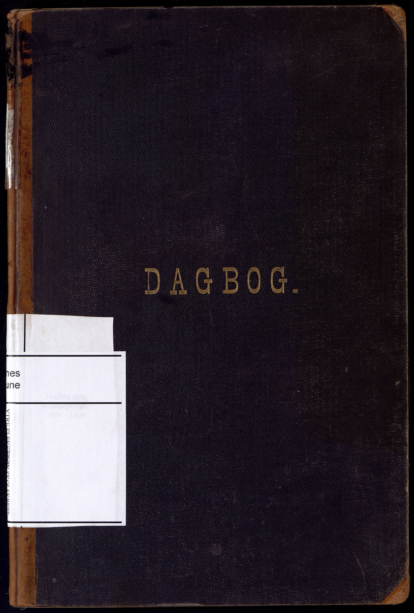 Oddernes kommune - Ytre Flekkerøy/Flekkerøy skolekrets, ARKSOR/1001OD553/I/Ia/L0004: Dagbok, 1896-1908