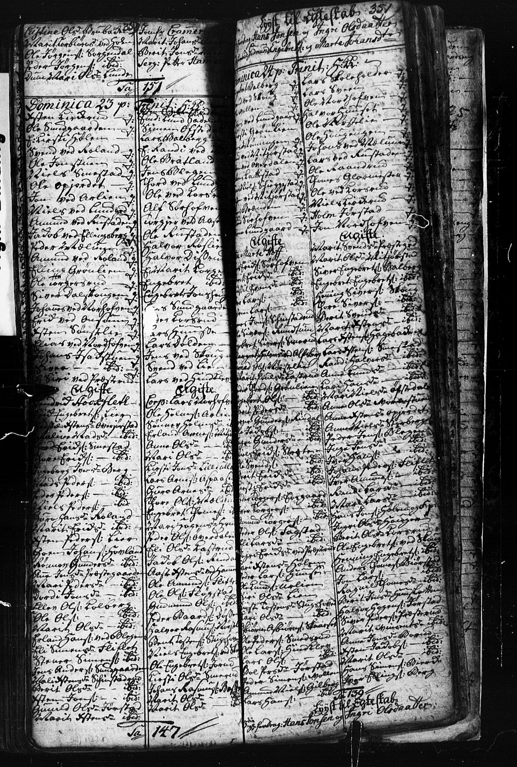 Fåberg prestekontor, AV/SAH-PREST-086/H/Ha/Hab/L0001: Parish register (copy) no. 1, 1727-1767, p. 350-351