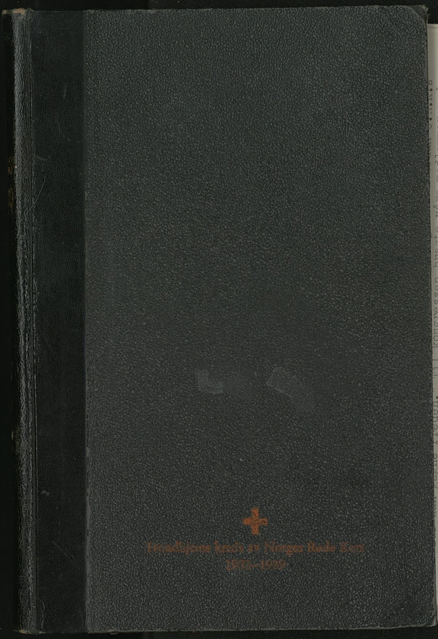 Trondheim Røde Kors, TRKO/PA-1204/F/Fa/L0002/0005: Årsberetninger 1905-1939, TRK / Årsberetninger for 1933-1939, 1933-1939