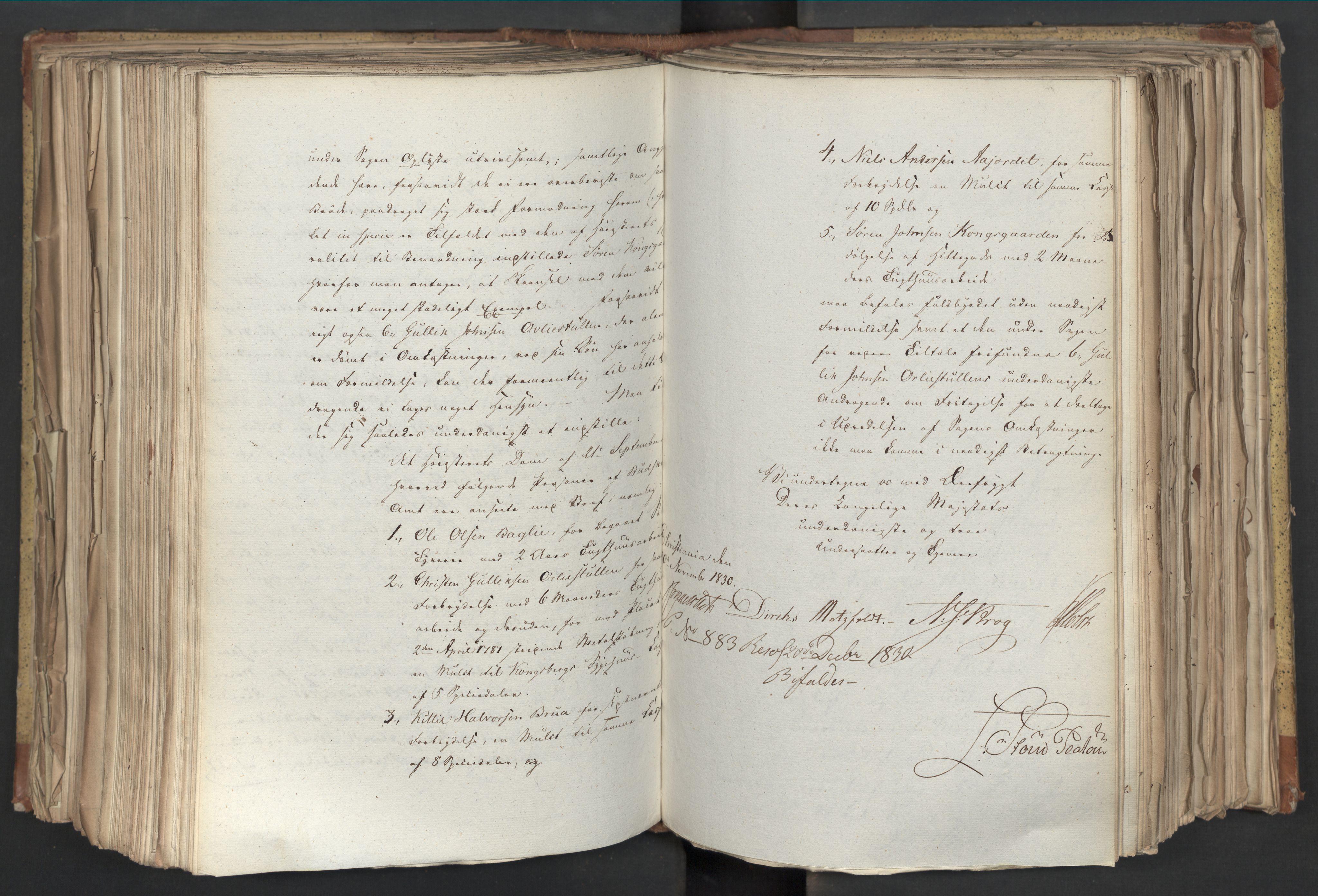 Statsrådsavdelingen i Stockholm, AV/RA-S-1003/D/Da/L0068: Regjeringsinnstillinger nr. 660-876, 1830, p. 408