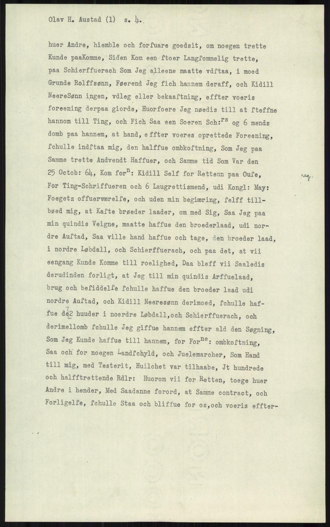 Samlinger til kildeutgivelse, Diplomavskriftsamlingen, AV/RA-EA-4053/H/Ha, p. 357