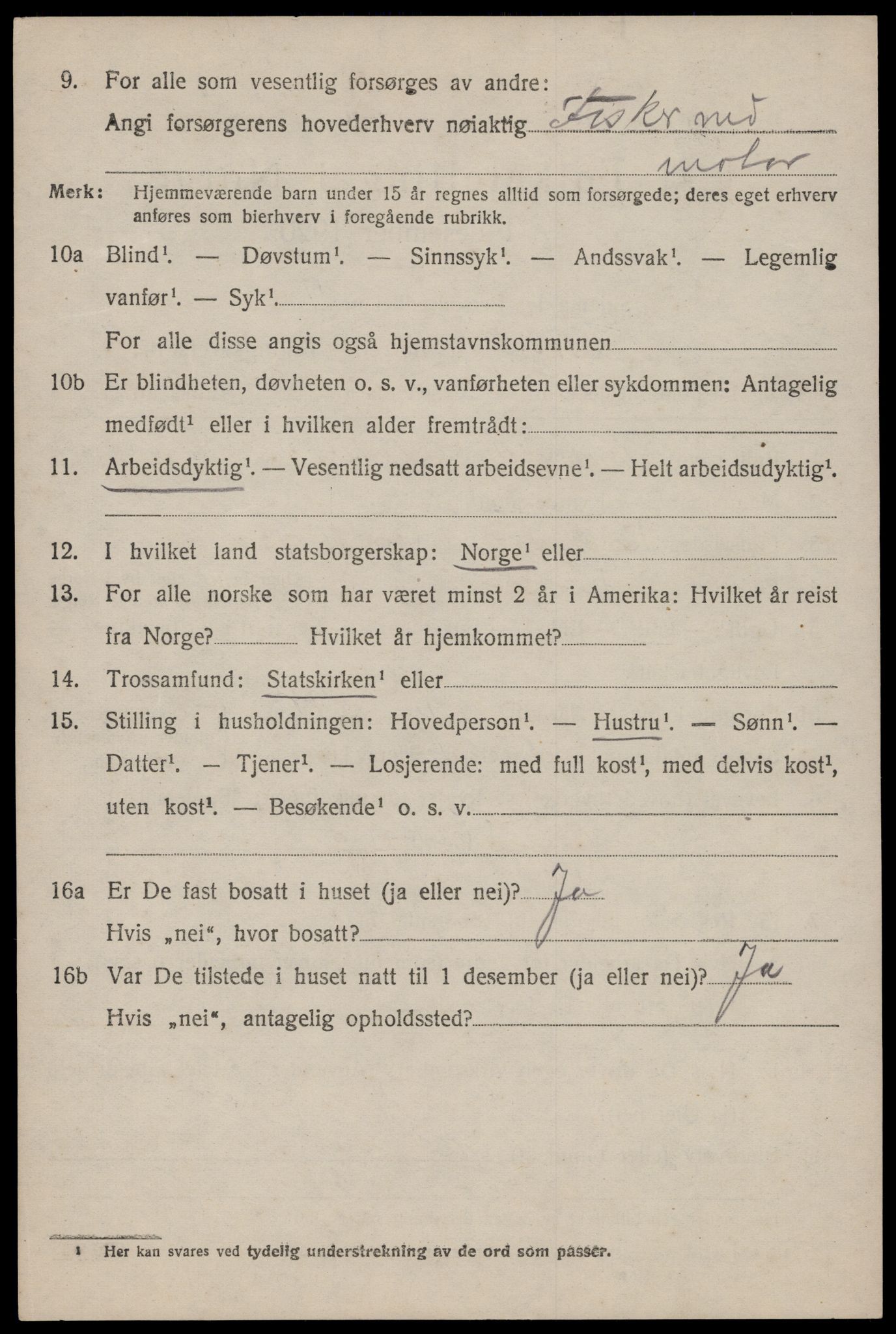 SAST, 1920 census for Fister, 1920, p. 1652