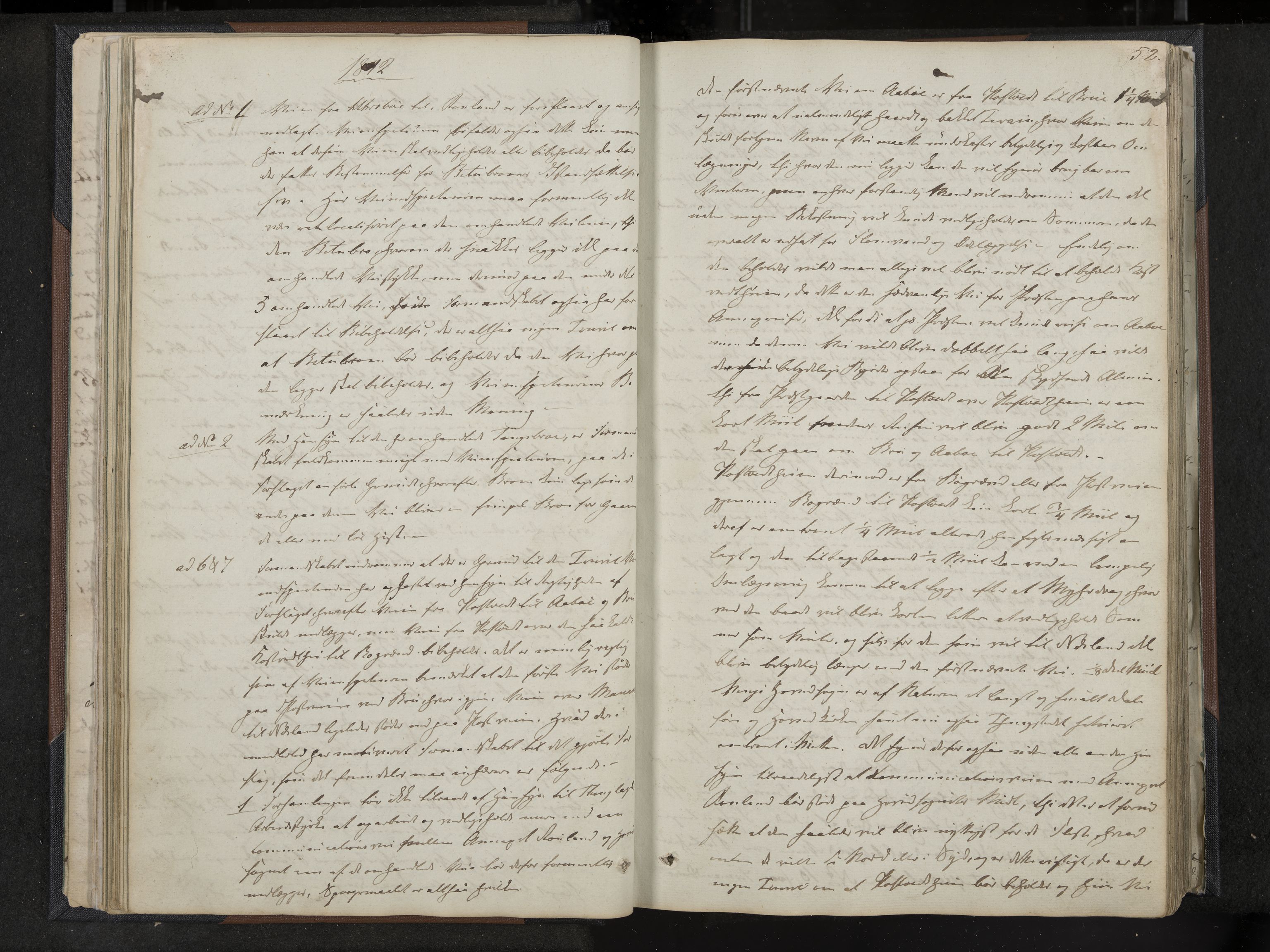 Vinje formannskap og sentraladministrasjon, IKAK/0834021-1/A/L0001: Møtebok, 1838-1889, p. 52