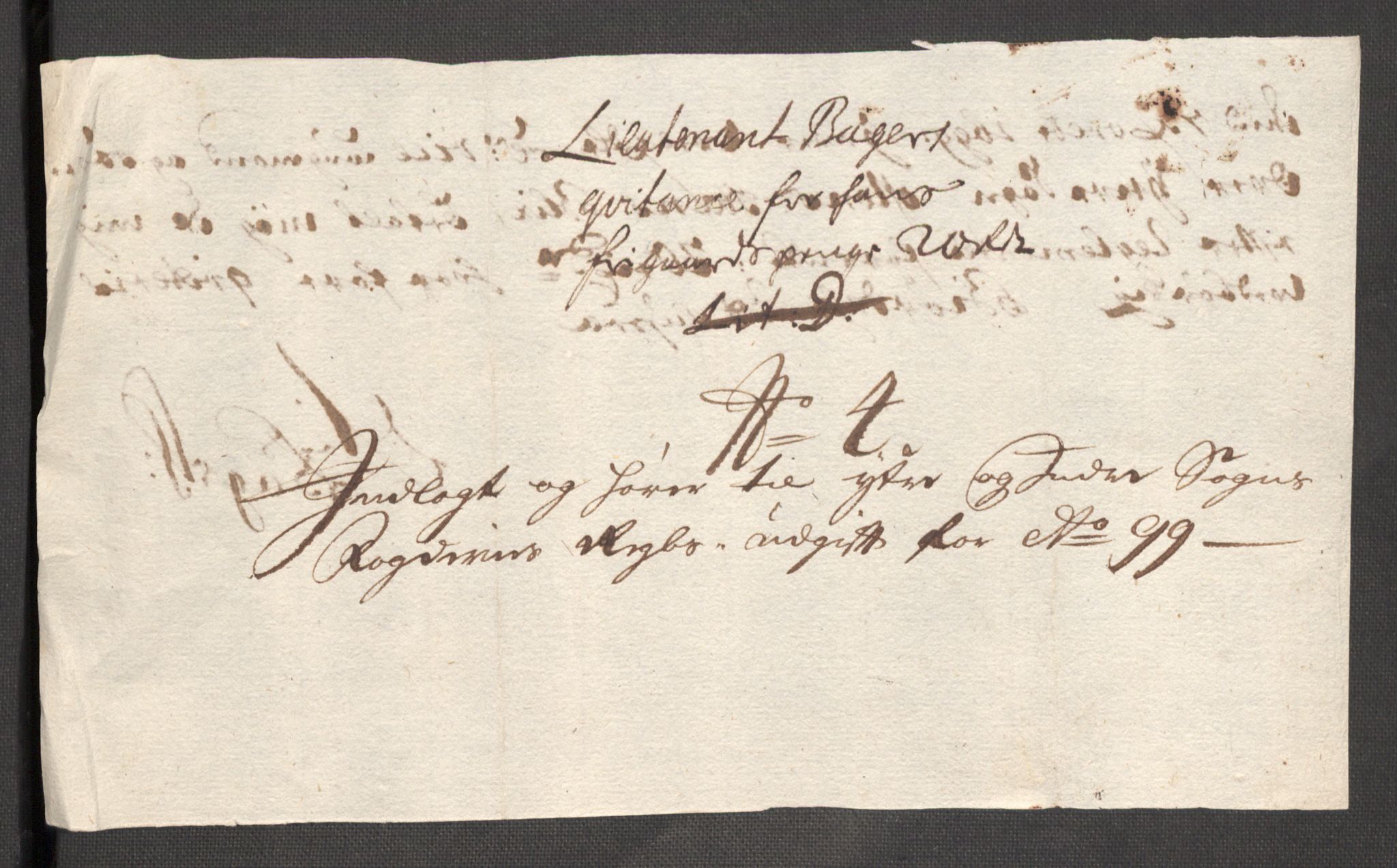 Rentekammeret inntil 1814, Reviderte regnskaper, Fogderegnskap, AV/RA-EA-4092/R52/L3310: Fogderegnskap Sogn, 1698-1699, p. 454