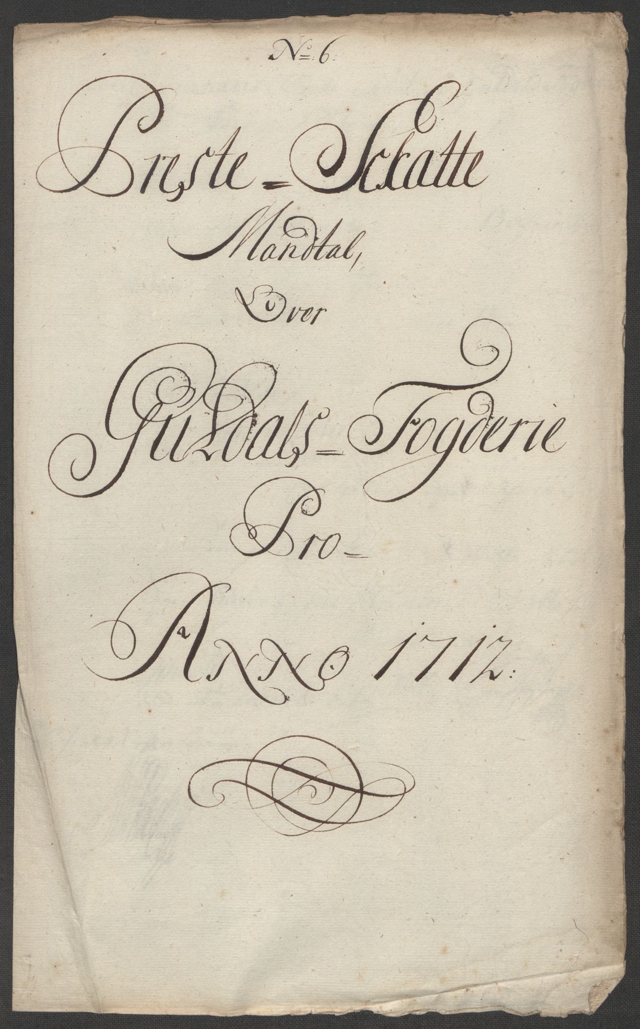 Rentekammeret inntil 1814, Reviderte regnskaper, Fogderegnskap, AV/RA-EA-4092/R60/L3963: Fogderegnskap Orkdal og Gauldal, 1712, p. 275