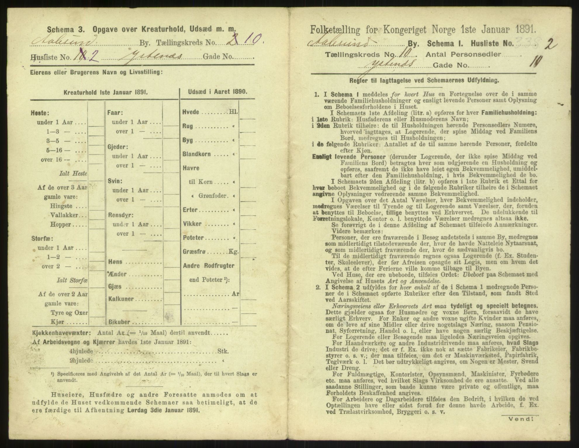 RA, 1891 census for 1501 Ålesund, 1891, p. 748