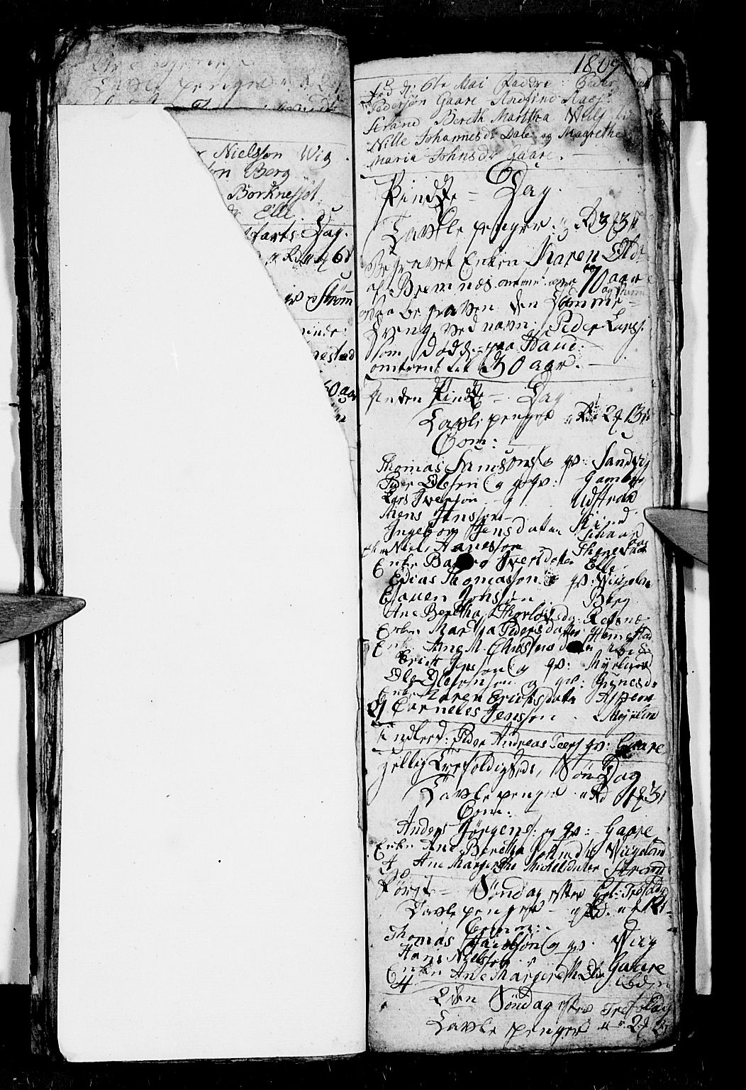 Kvæfjord sokneprestkontor, AV/SATØ-S-1323/G/Ga/Gab/L0001klokker: Parish register (copy) no. 1, 1806-1824
