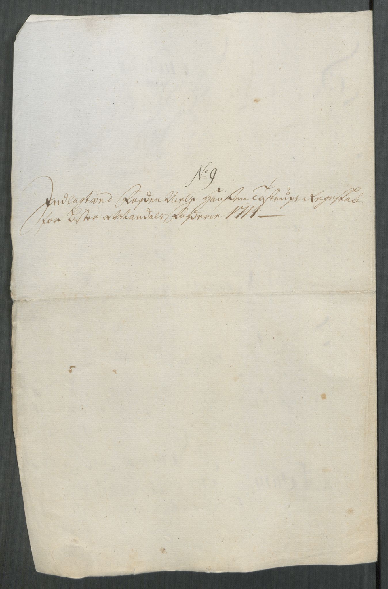 Rentekammeret inntil 1814, Reviderte regnskaper, Fogderegnskap, AV/RA-EA-4092/R43/L2558: Fogderegnskap Lista og Mandal, 1714, p. 72