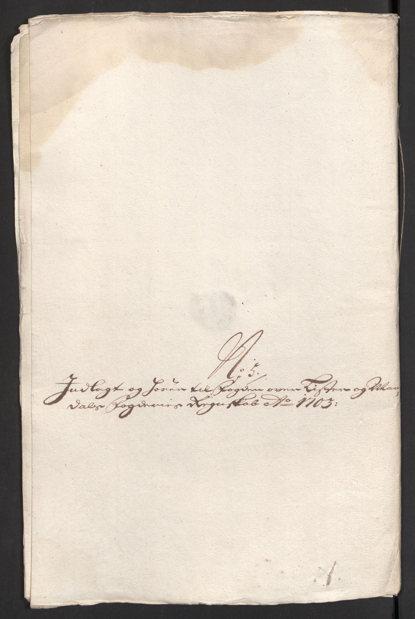 Rentekammeret inntil 1814, Reviderte regnskaper, Fogderegnskap, RA/EA-4092/R43/L2550: Fogderegnskap Lista og Mandal, 1703-1704, p. 51