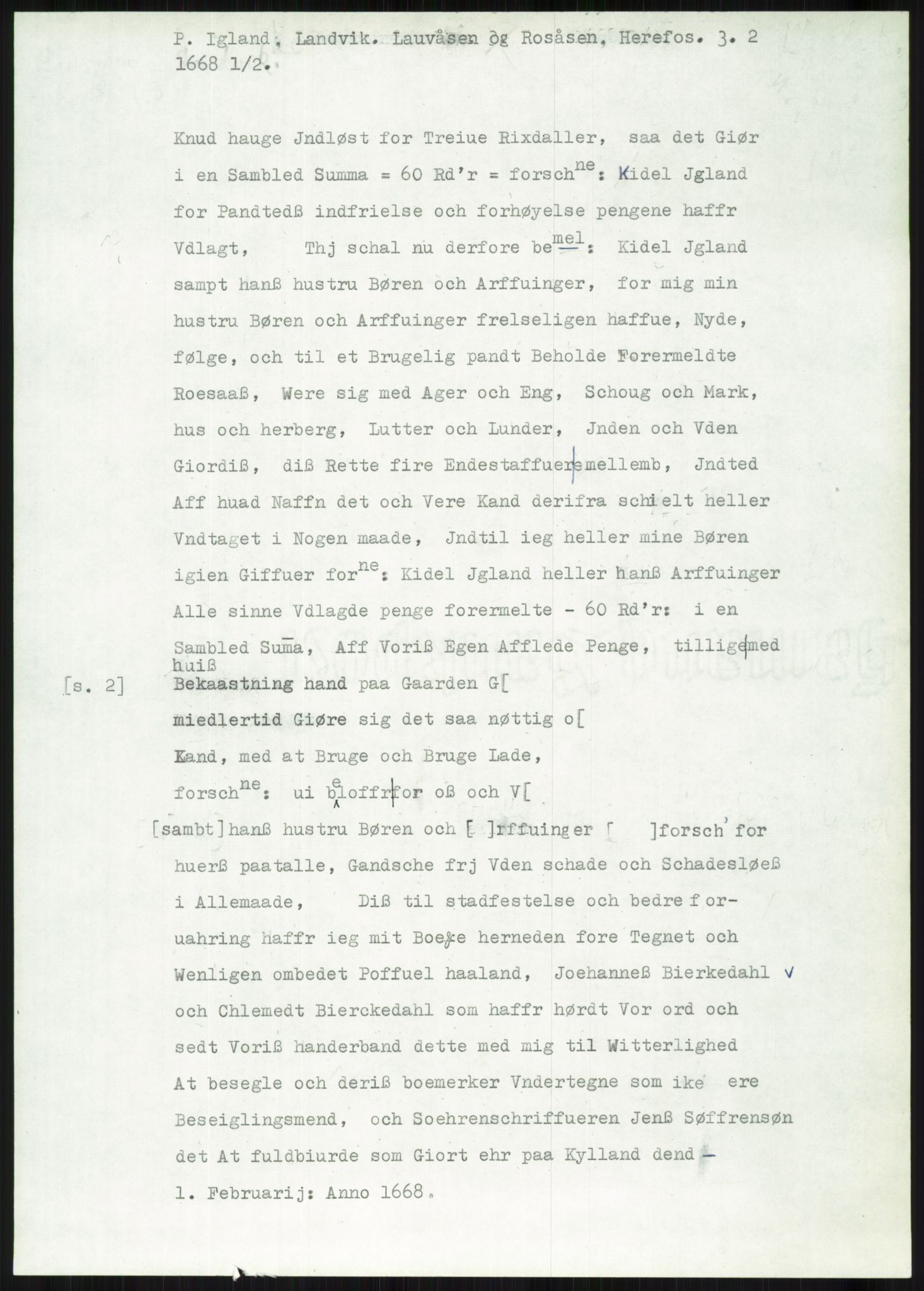 Samlinger til kildeutgivelse, Diplomavskriftsamlingen, AV/RA-EA-4053/H/Ha, p. 3371