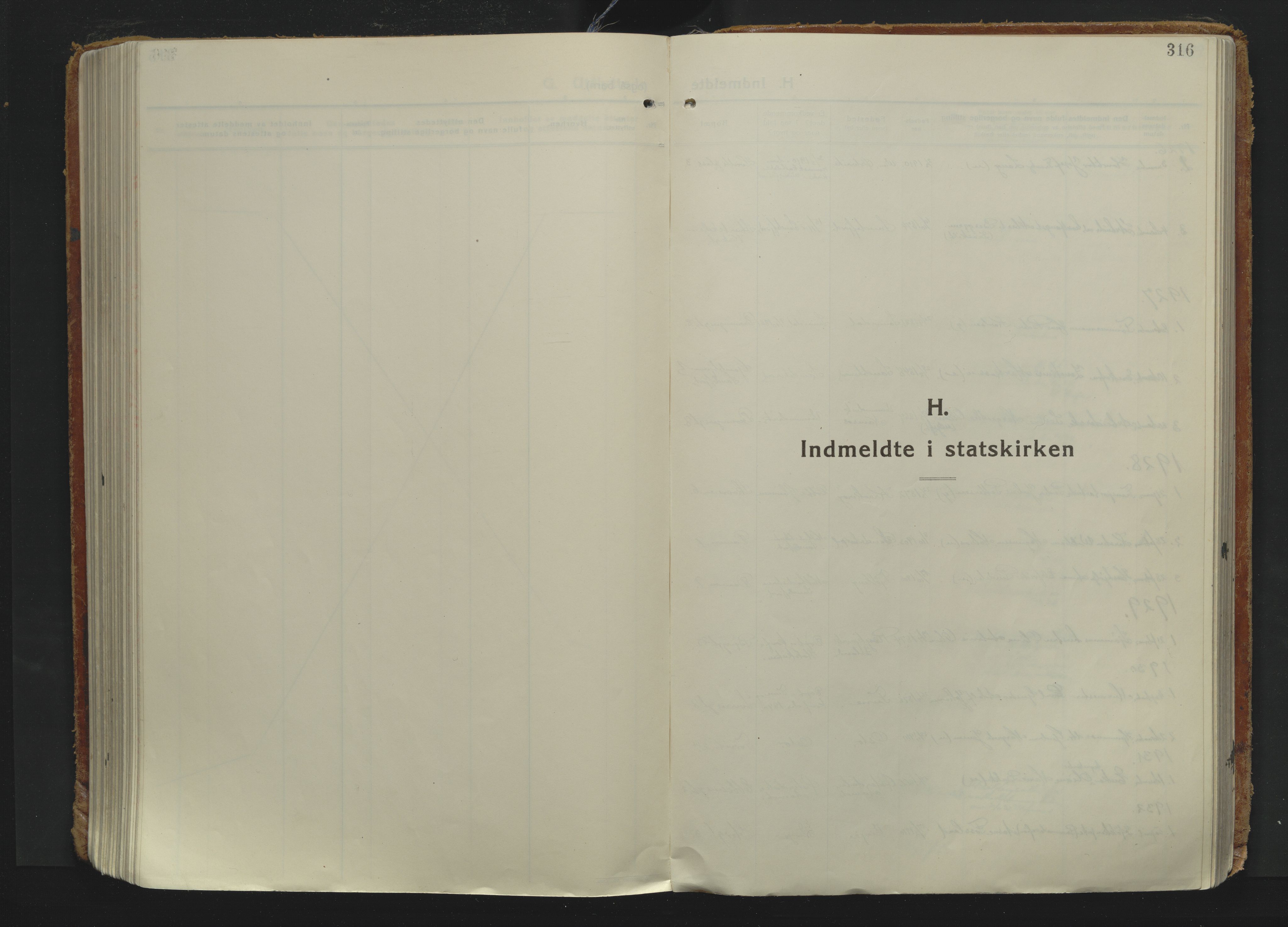 Sandefjord kirkebøker, SAKO/A-315/F/Fa/L0009: Parish register (official) no. 9, 1926-1945, p. 316